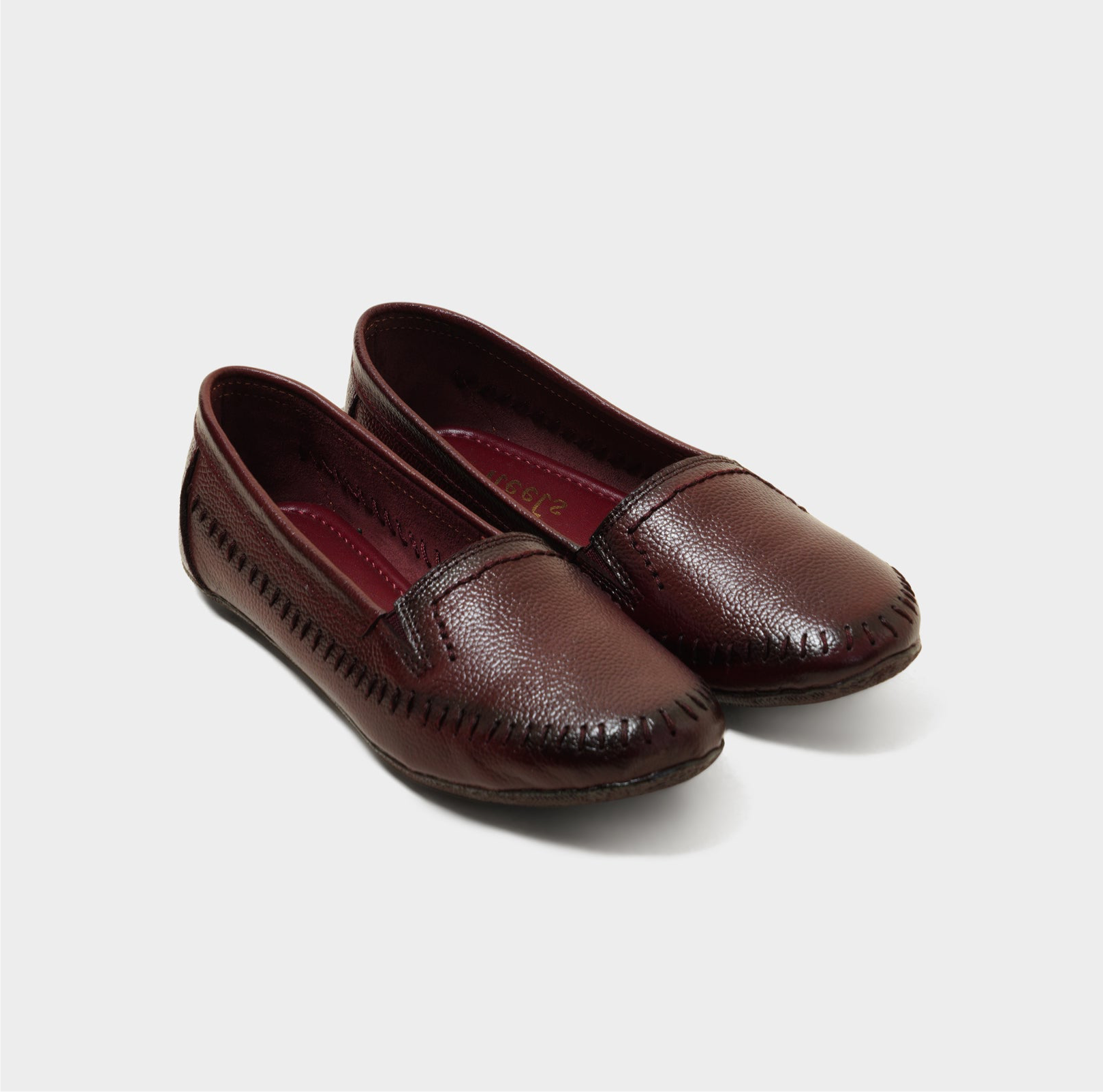Ethan maroon loafers - The Heels India