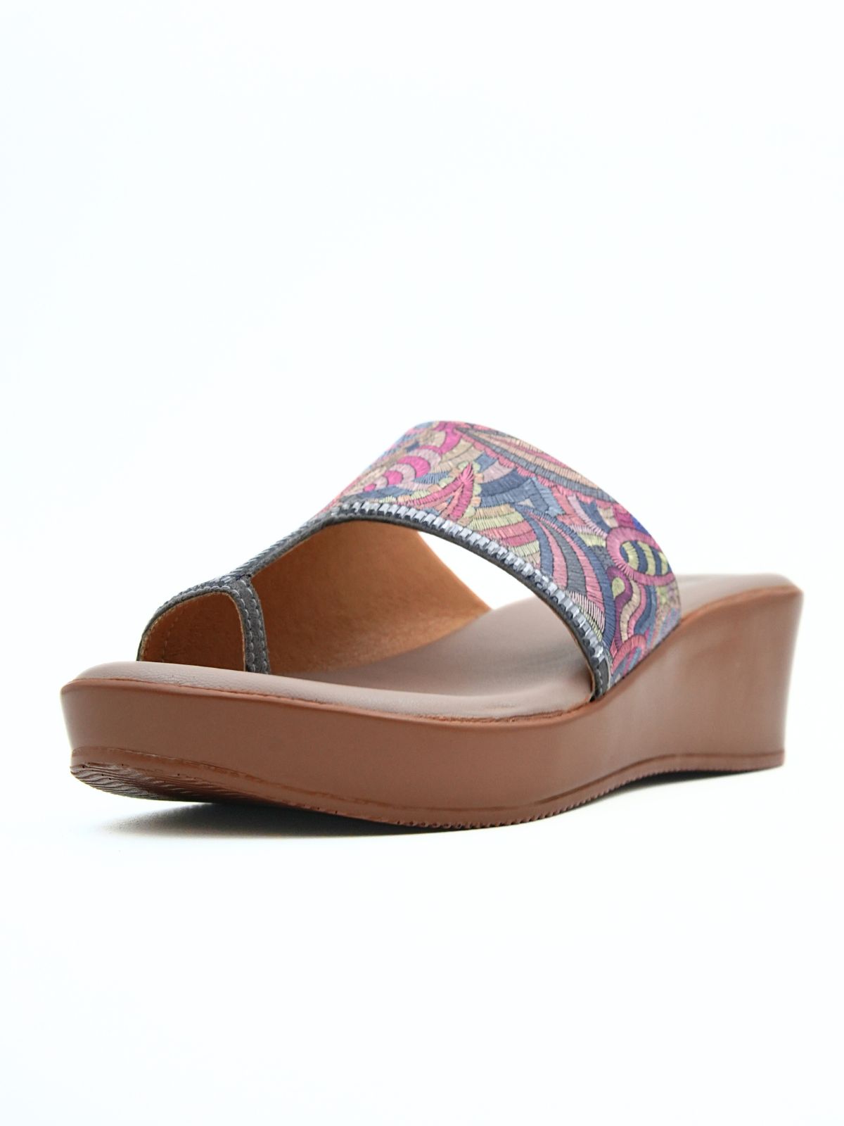 Becky Printed Thumb Wedges
