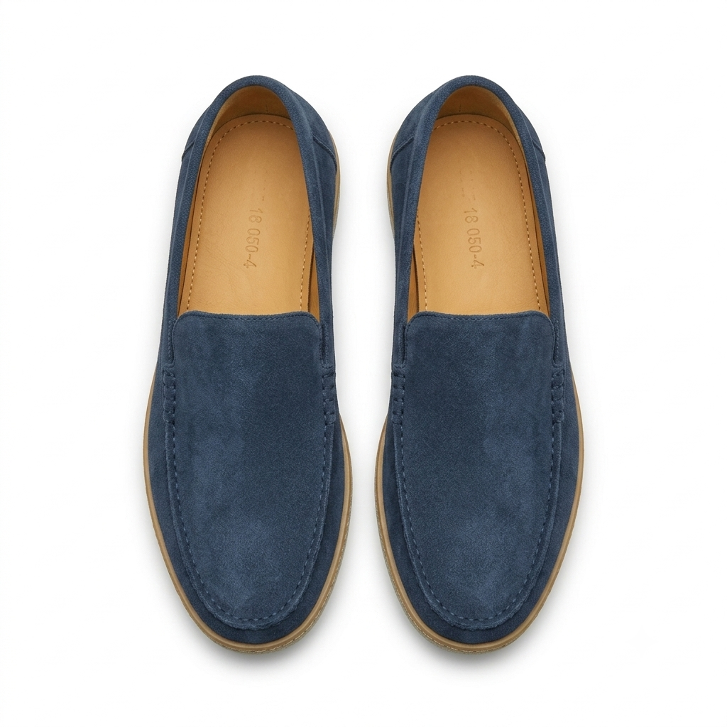 Fernando Premium Suede Leather Slip-On Loafers