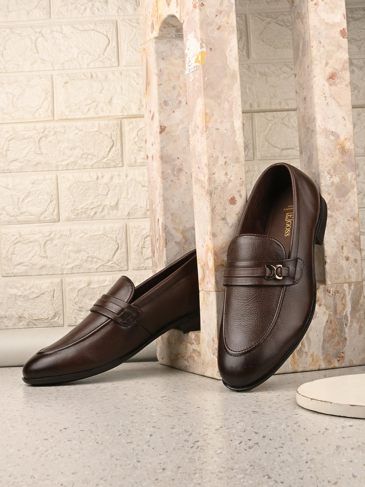 Jaydon Leather Formal Moccasins