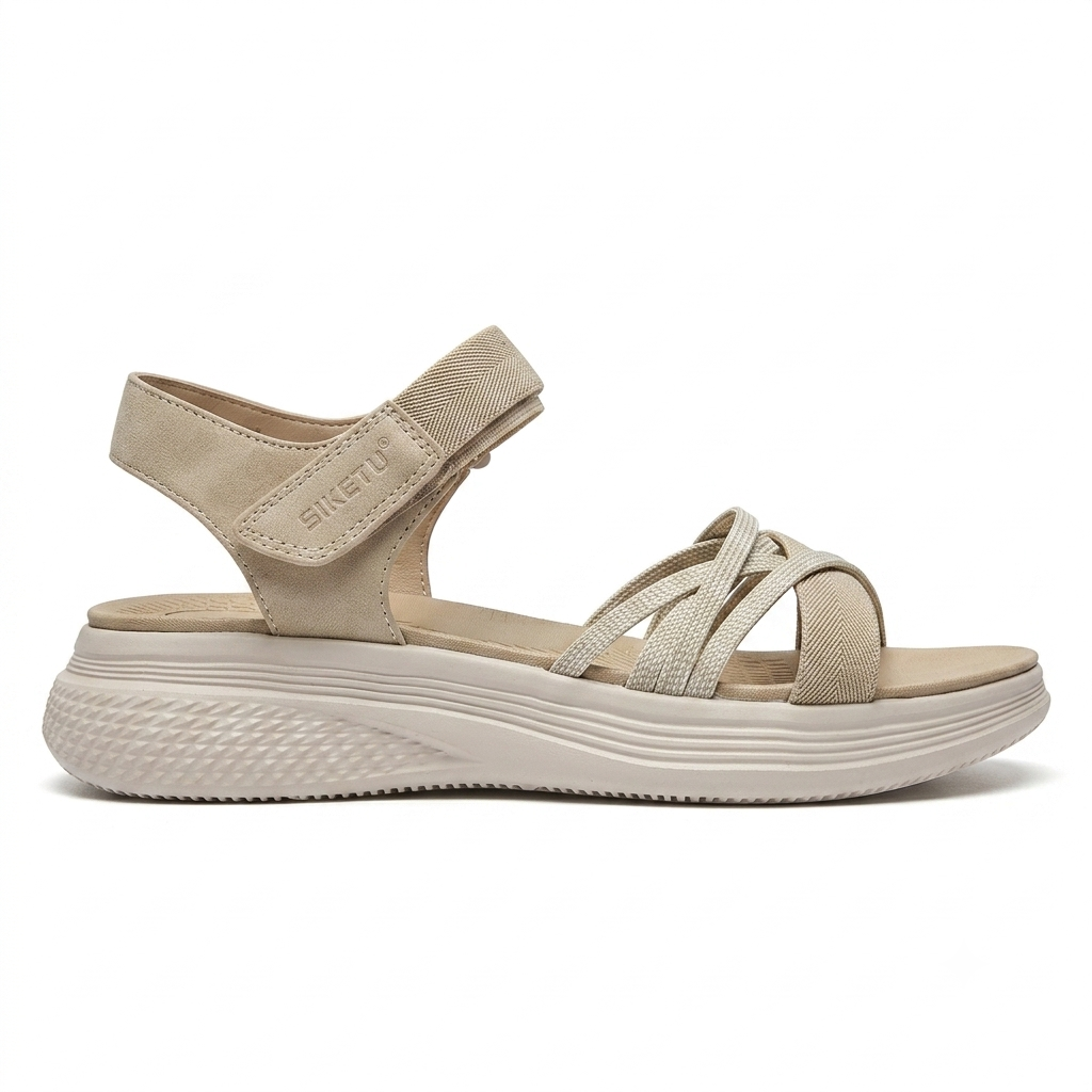 Yueli Velcro Comfort Summer Sandals