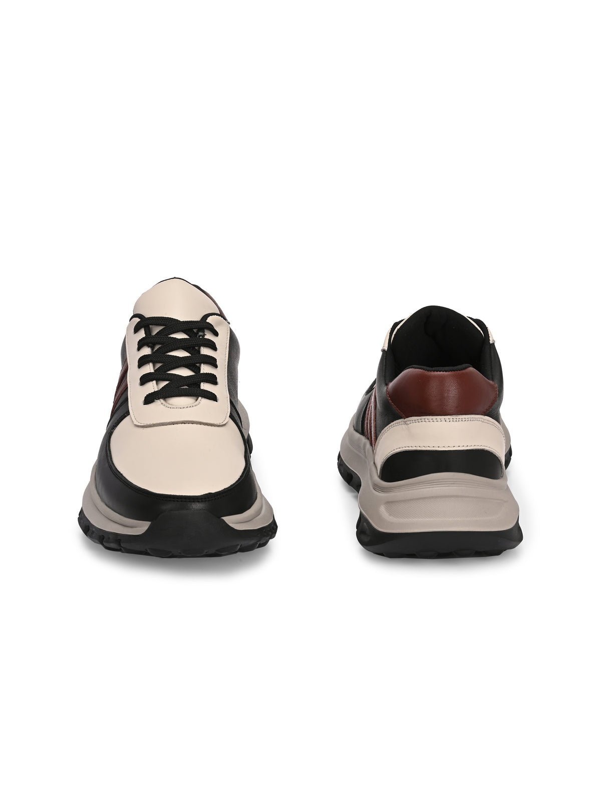 DRIFT Premium Leather Lace-Up Sneakers