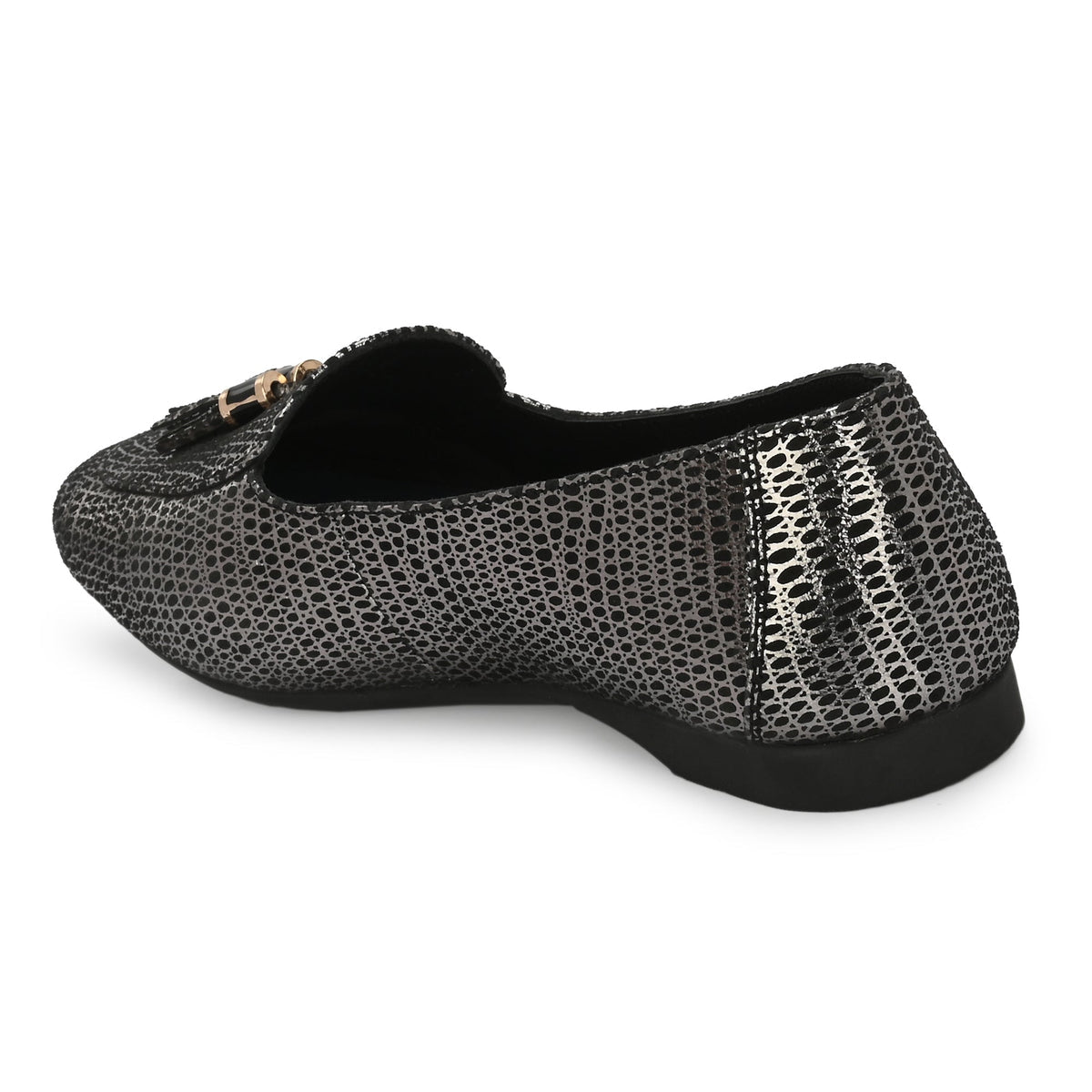Malkova Leather Tassel Ballerinas