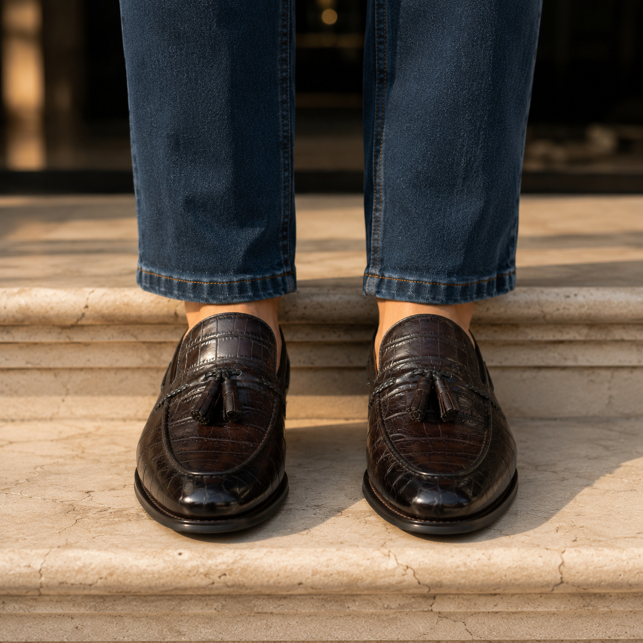 Romano Premium Tassel Leather Loafers
