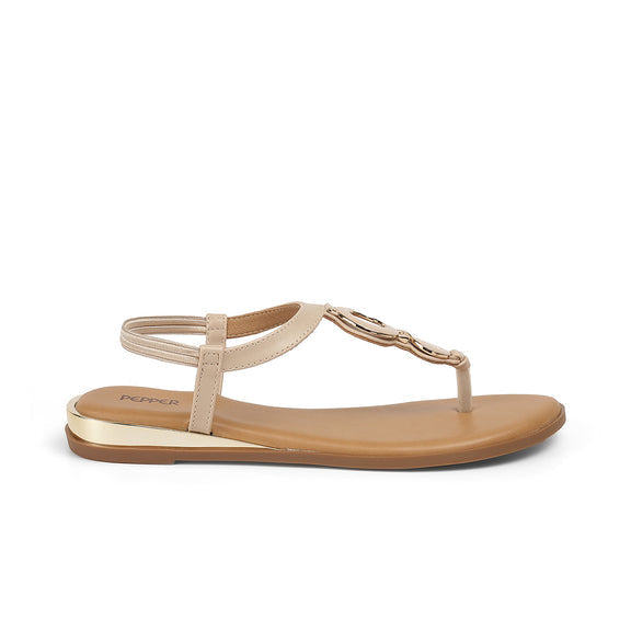 Serenity Flat Cushioned Sandals - The Heels India