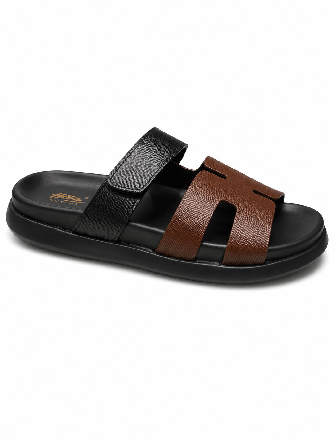 Adams Leather Cushioned Slippers