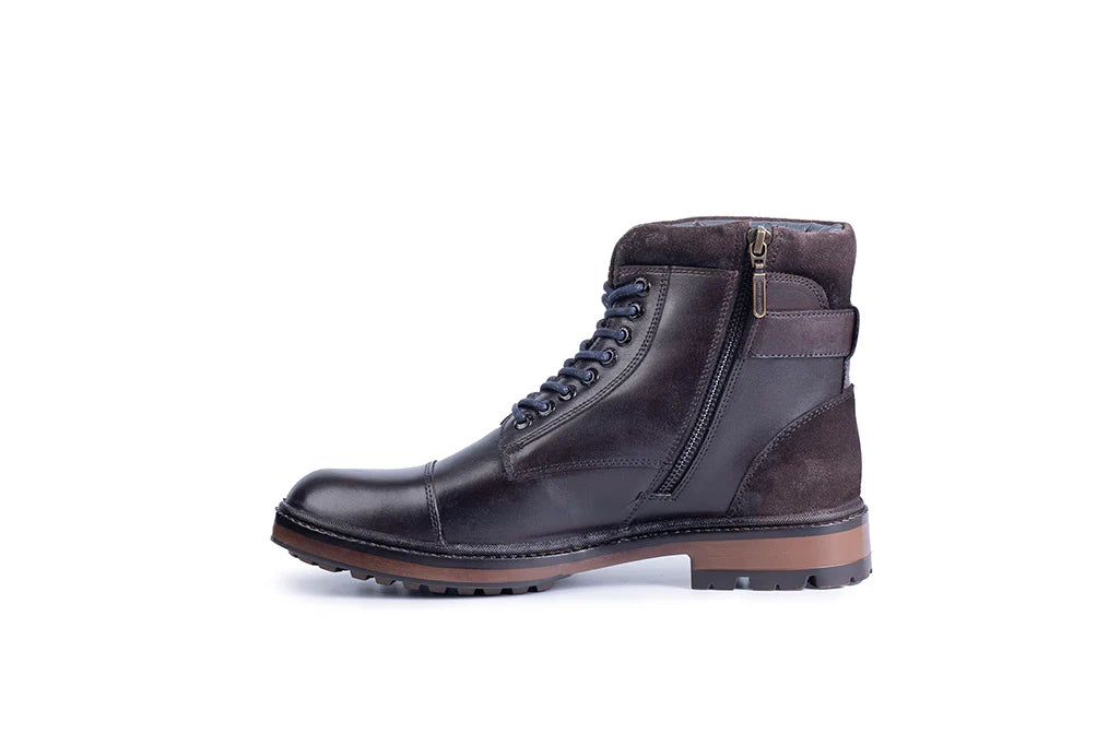 Hudson Leather Lace Up Boots