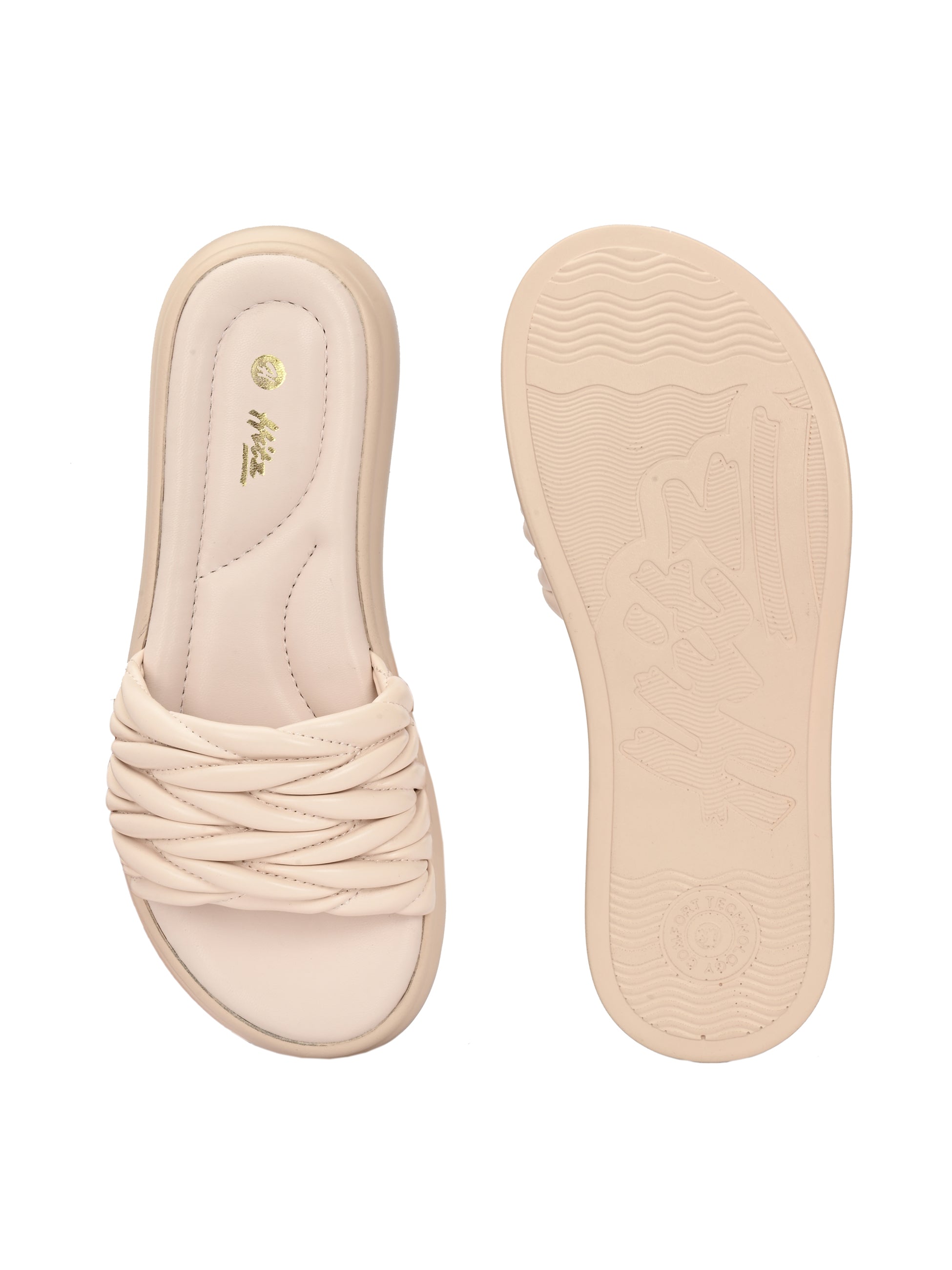 Ivara Quilted Sliders