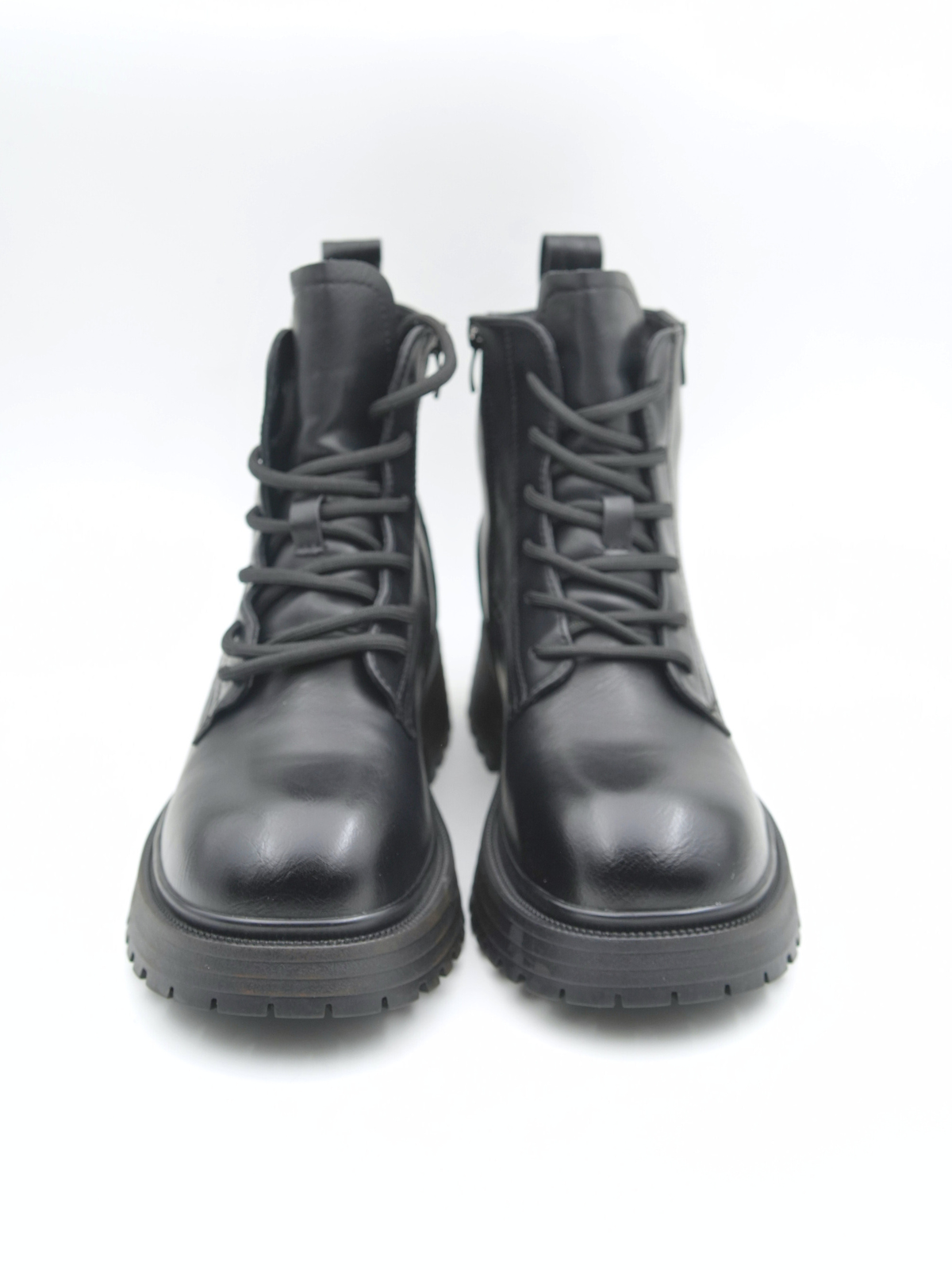 Paris Chunky Lace Boots