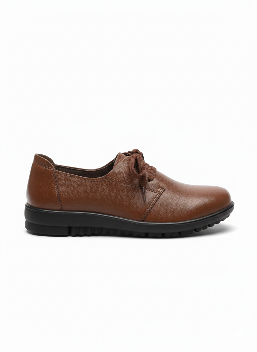 Bryoni Casual Lightweight Lace Up Derby Shoes - The Heels India