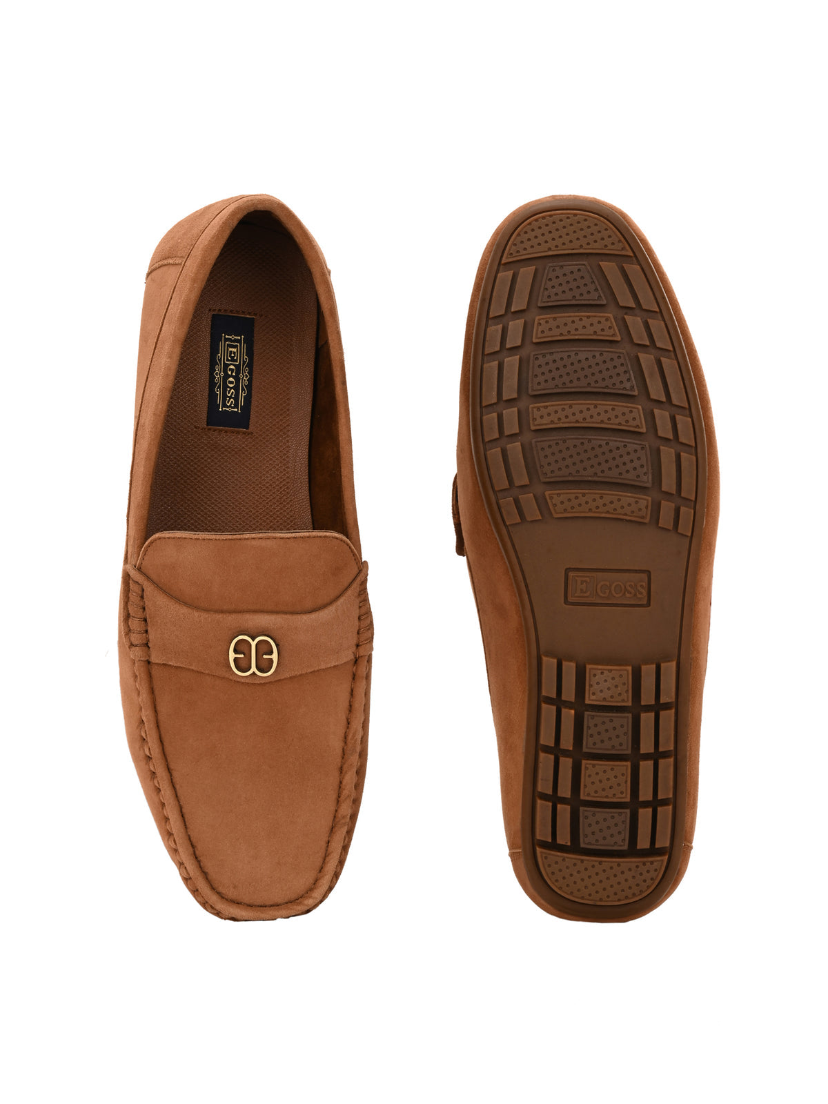 Ascend Tan Leather Loafers - The Heels India