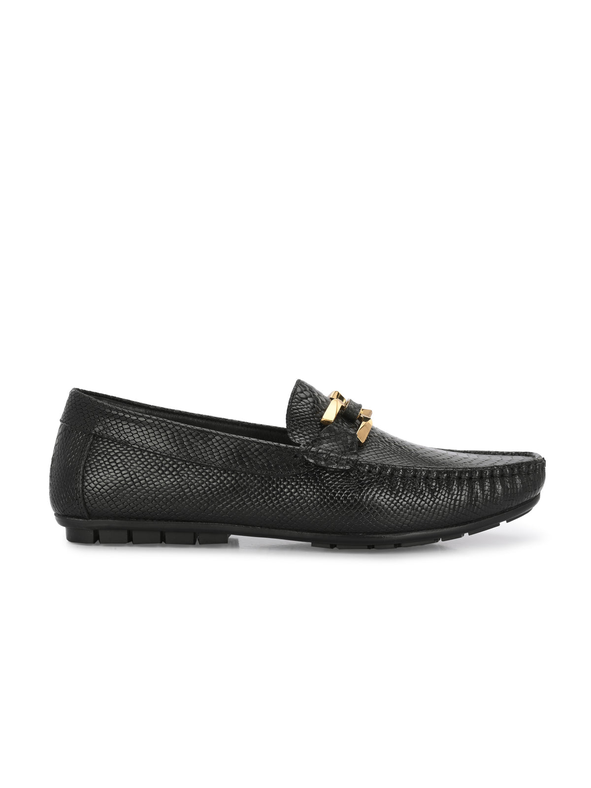 Hertz Platinum Leather Loafers - The Heels India