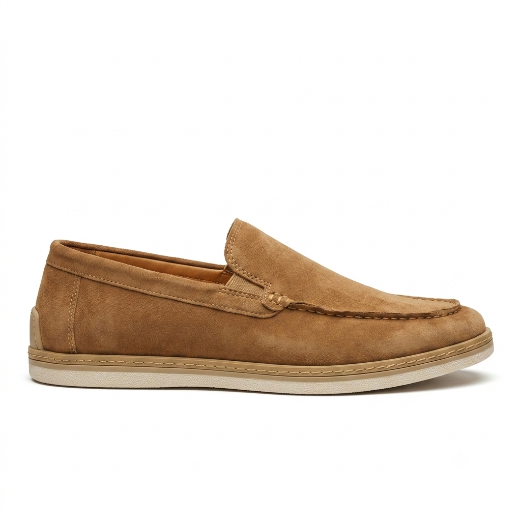 Fernando Premium Suede Leather Slip-On Loafers