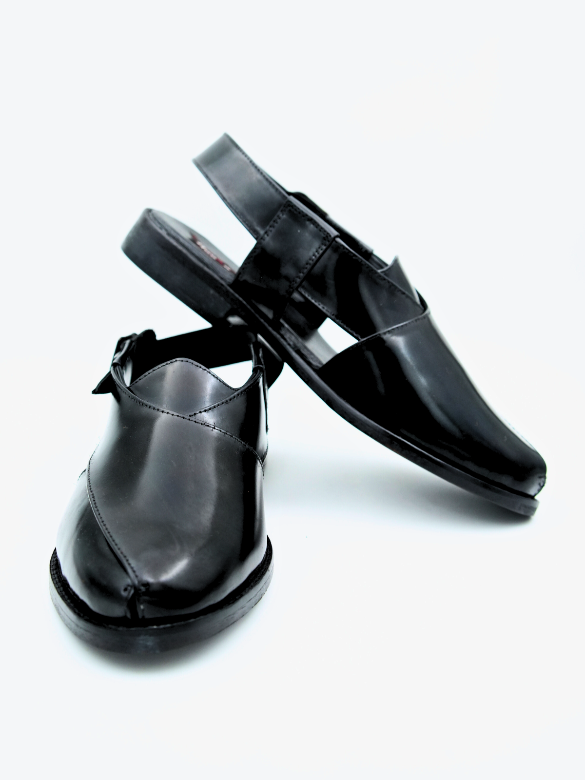Rampa Leather Ethnic Peshawari Sandals