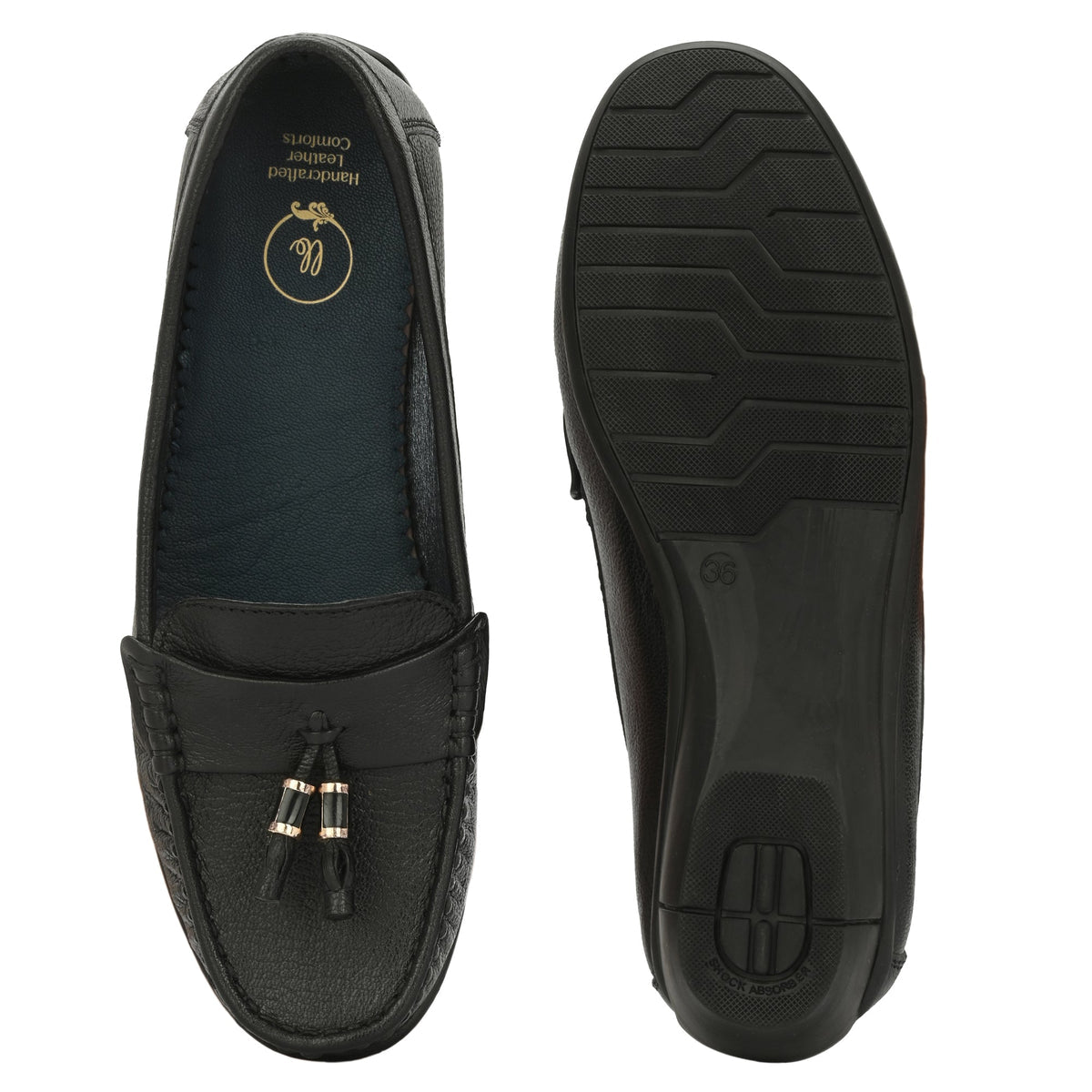 Sydney Tassel Leather Loafers