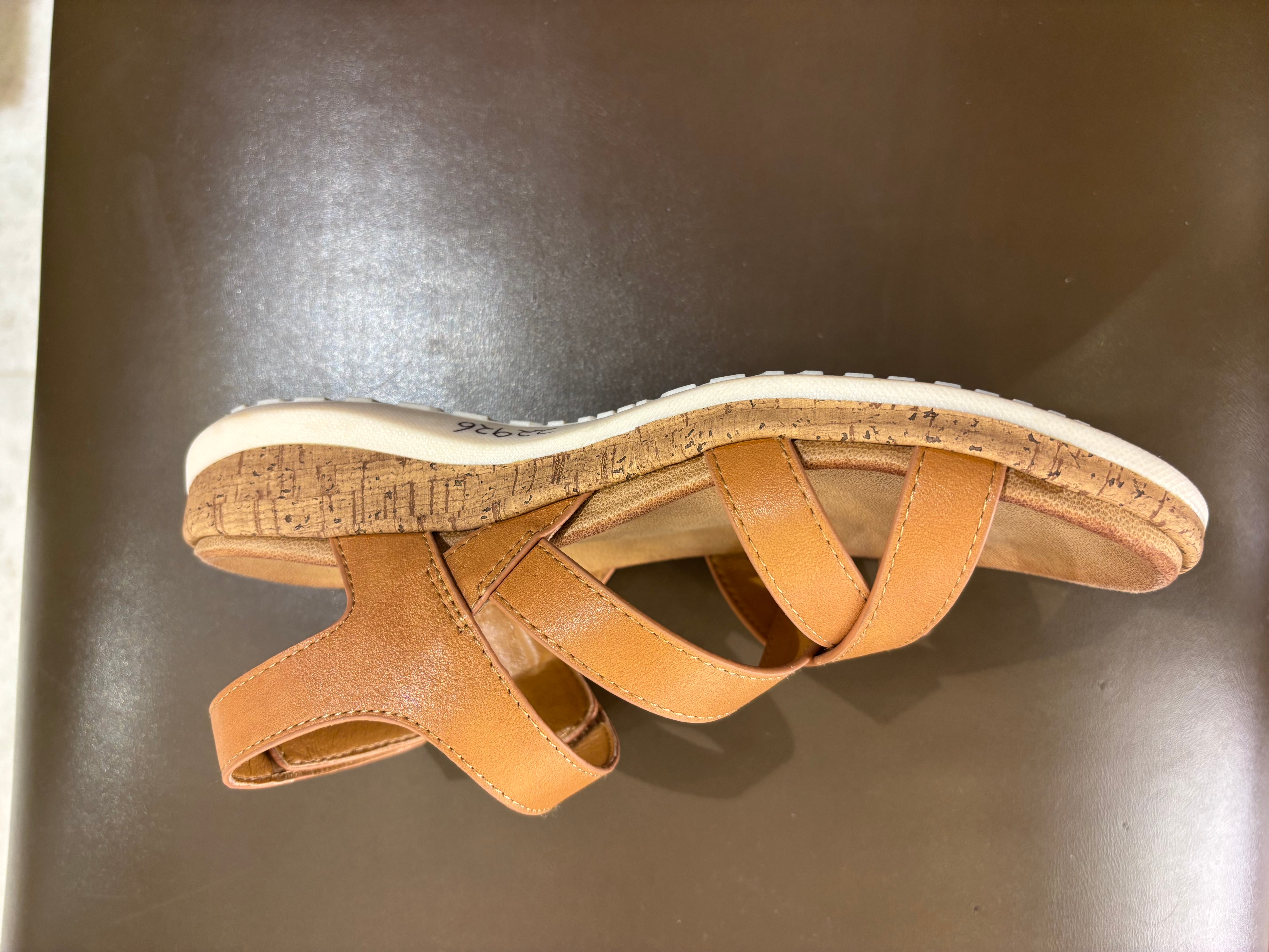 Frida Summer Criss Cross Comfort Velcro Sandals - The Heels India