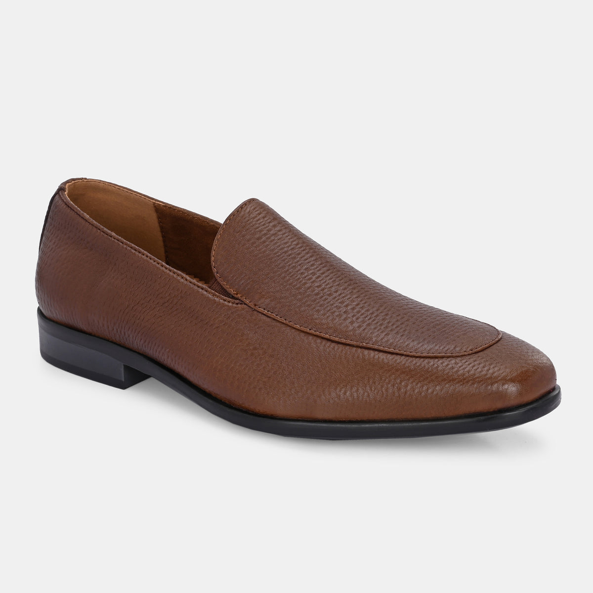 Ethan Pashmina Leather Penny Loafers - The Heels India