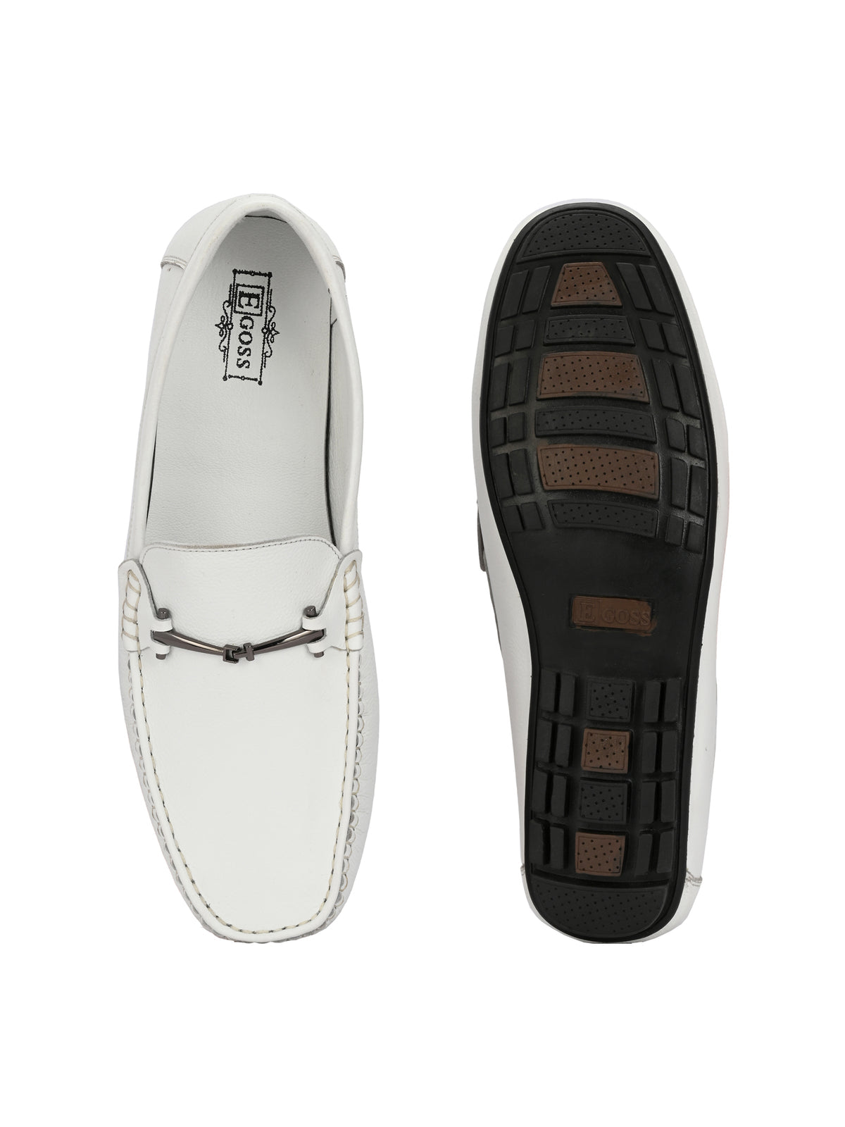 James Cushioned Leather Loafers