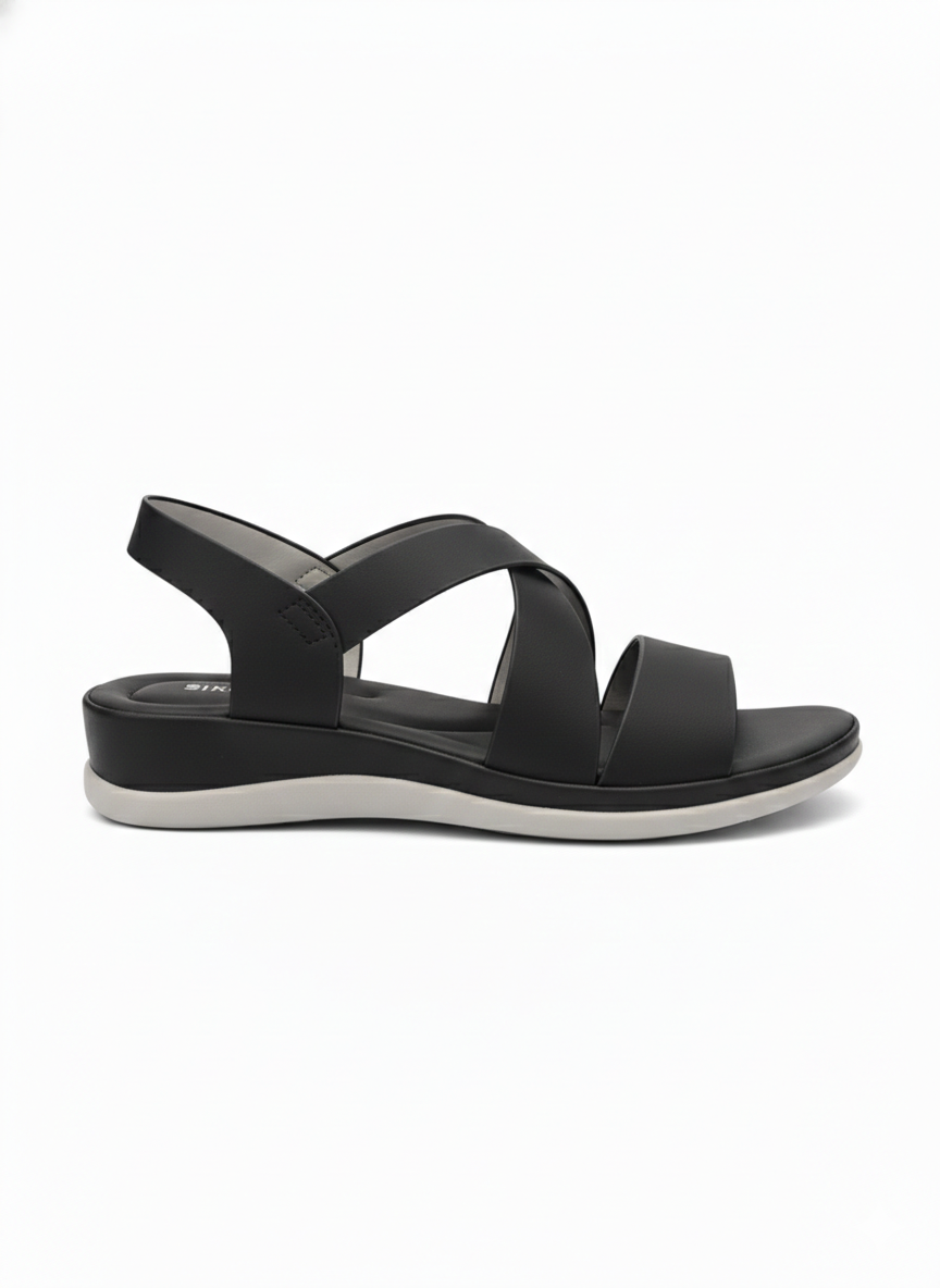 Valencia Cushioned Premium Ankle Strap Sandals - The Heels India