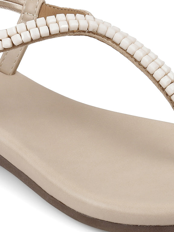 Carmen Cushioned Elastic Sandals