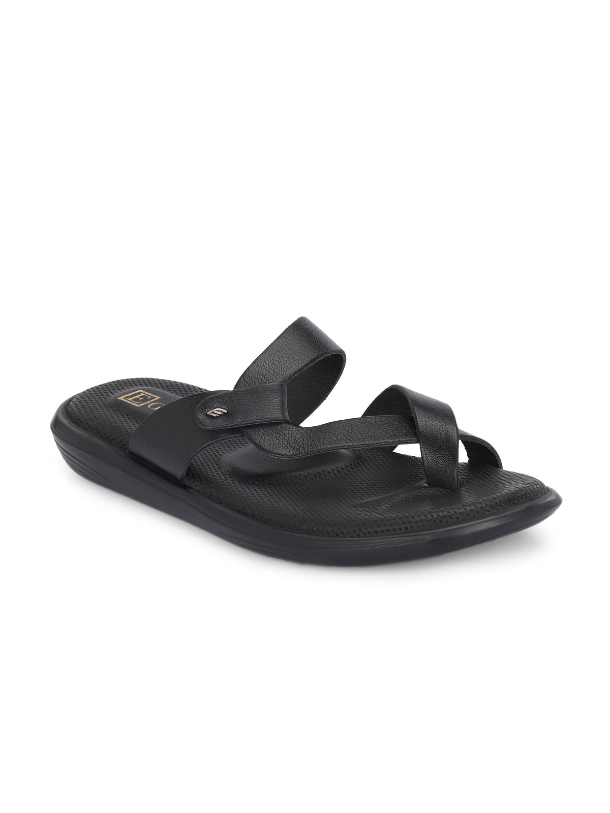 Cleo Cushion Leather Thumb Slippers - The Heels India