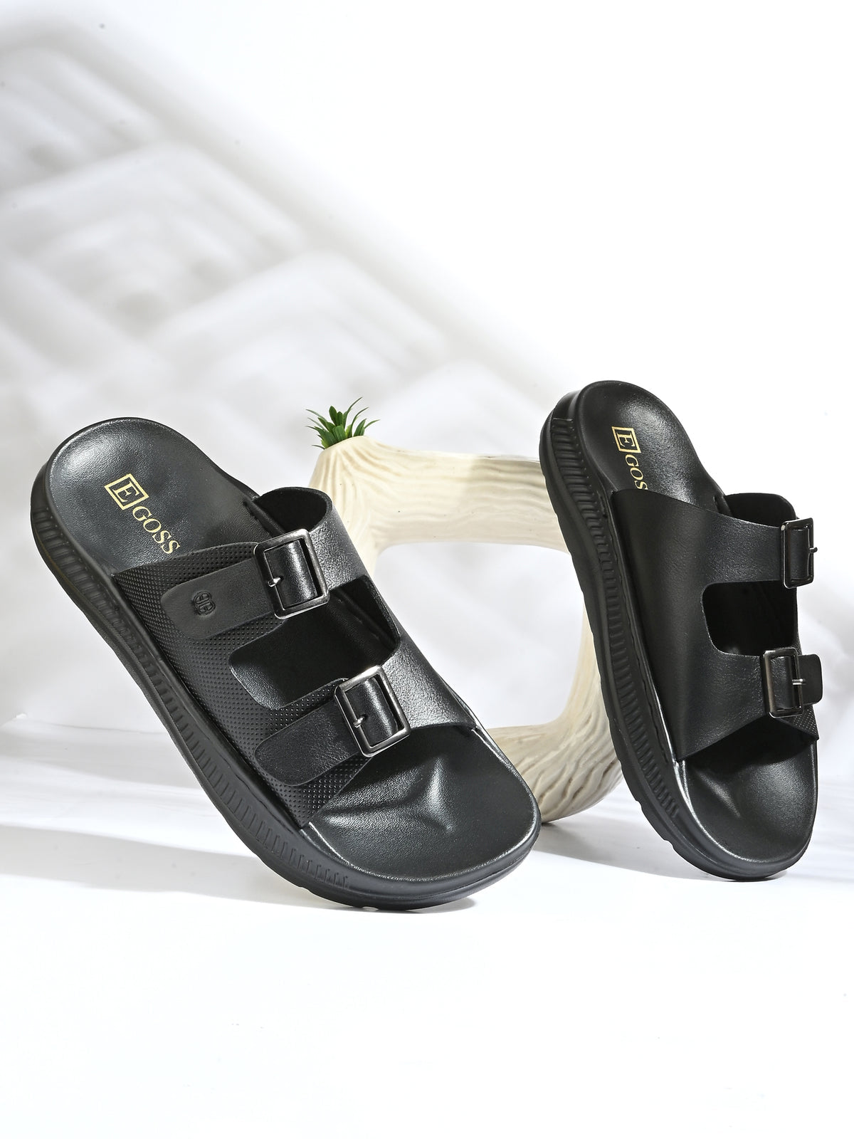 Caldori Zero Gravity Summer Comfort Leather Slippers
