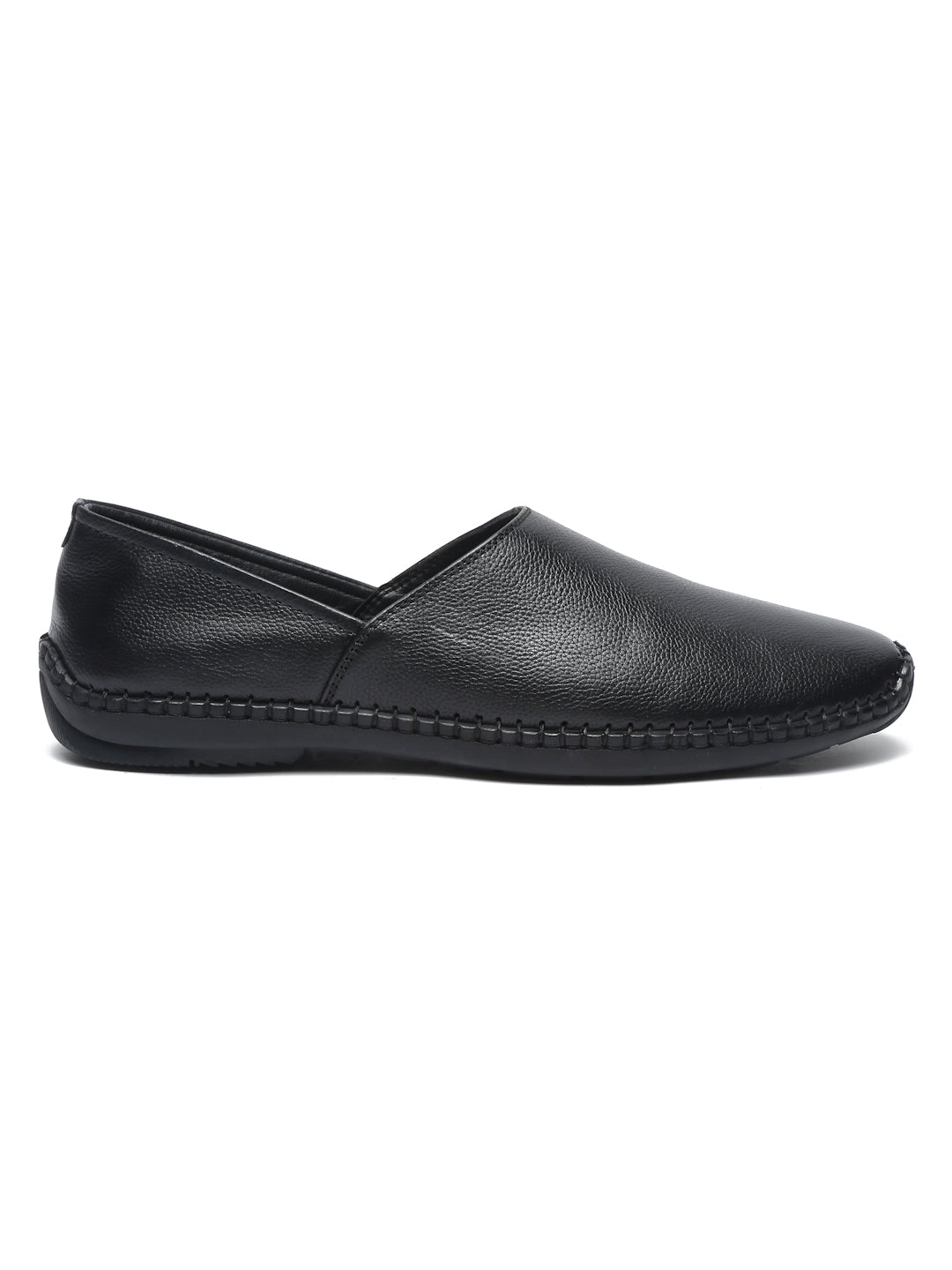 Nathan Ethnic Leather Slip-Ons - The Heels India