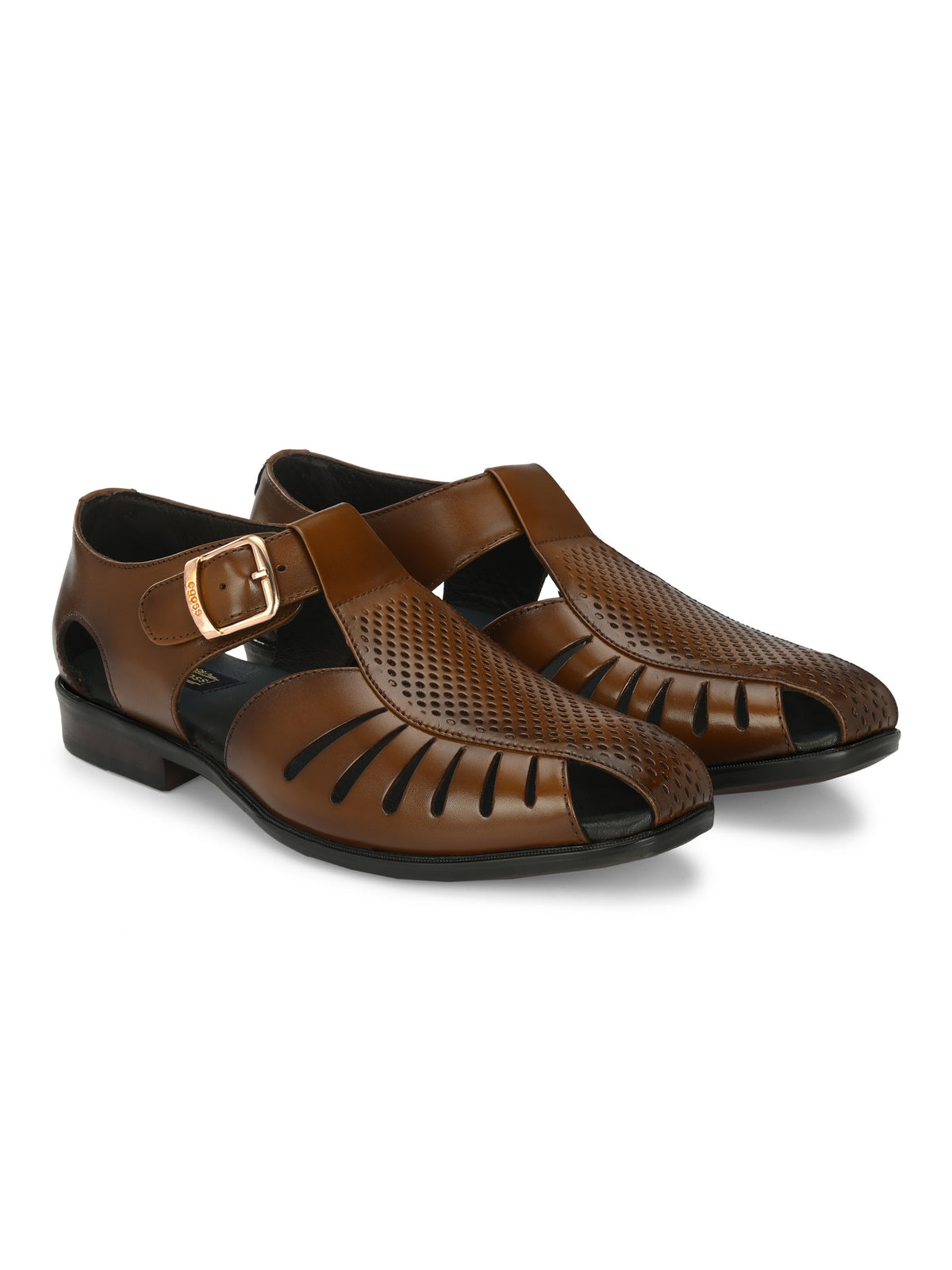 Tahir Leather Ethnic Peshawari Sandals