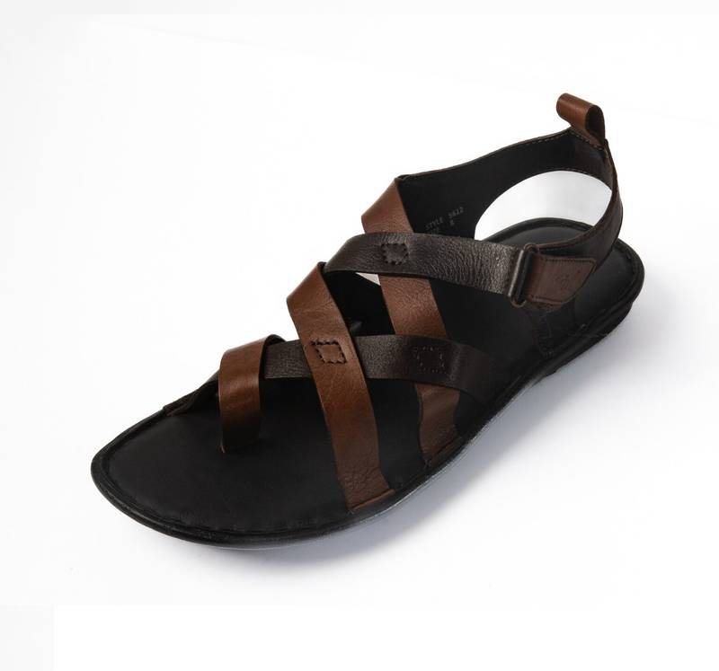 Jose Leather Criss Cross Sandals