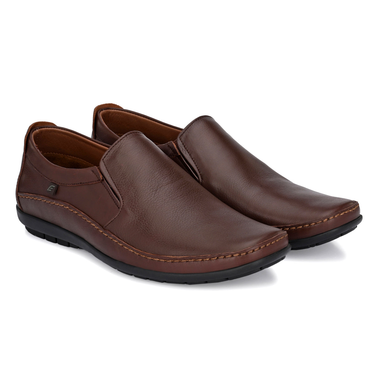 Sienna Leather Casual Slip-On Shoes