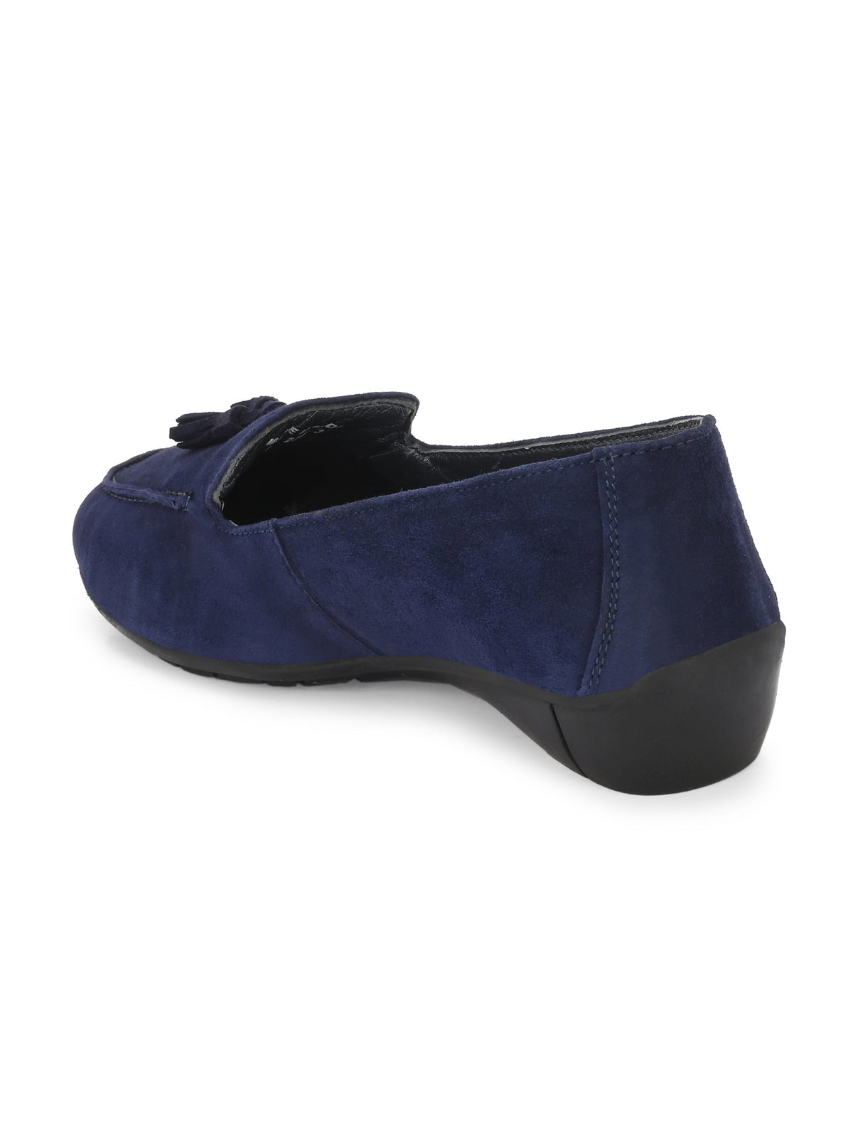 Jerry Suede Leather Tassel Loafers