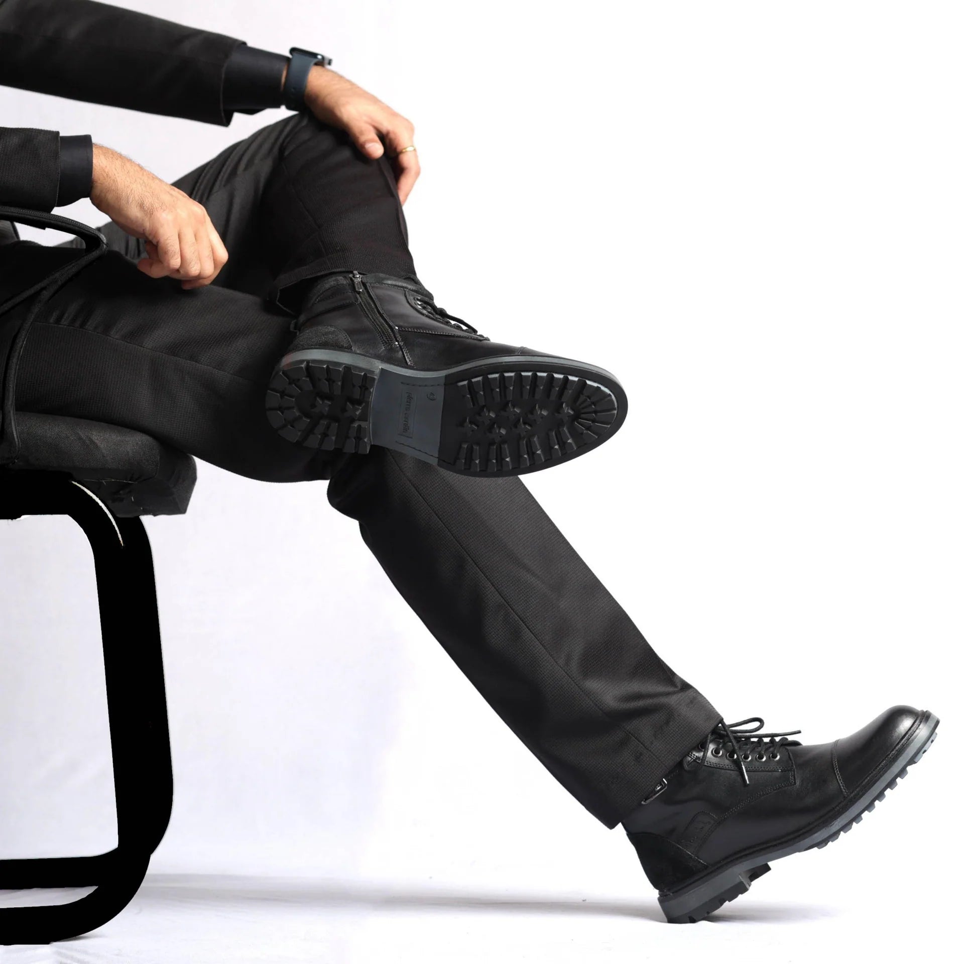 Hudson Leather Lace Up Boots