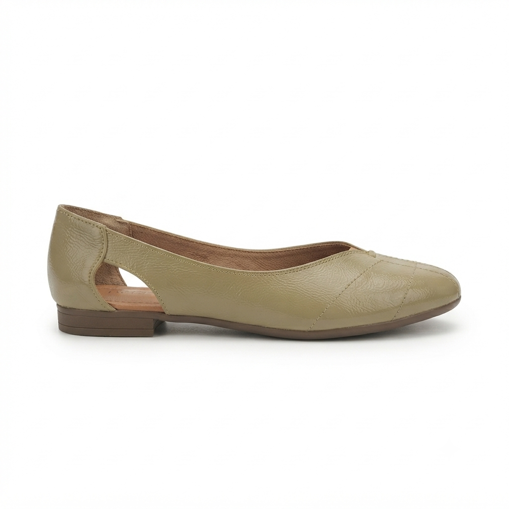 Lana Leather Classic Stitch Ballerinas