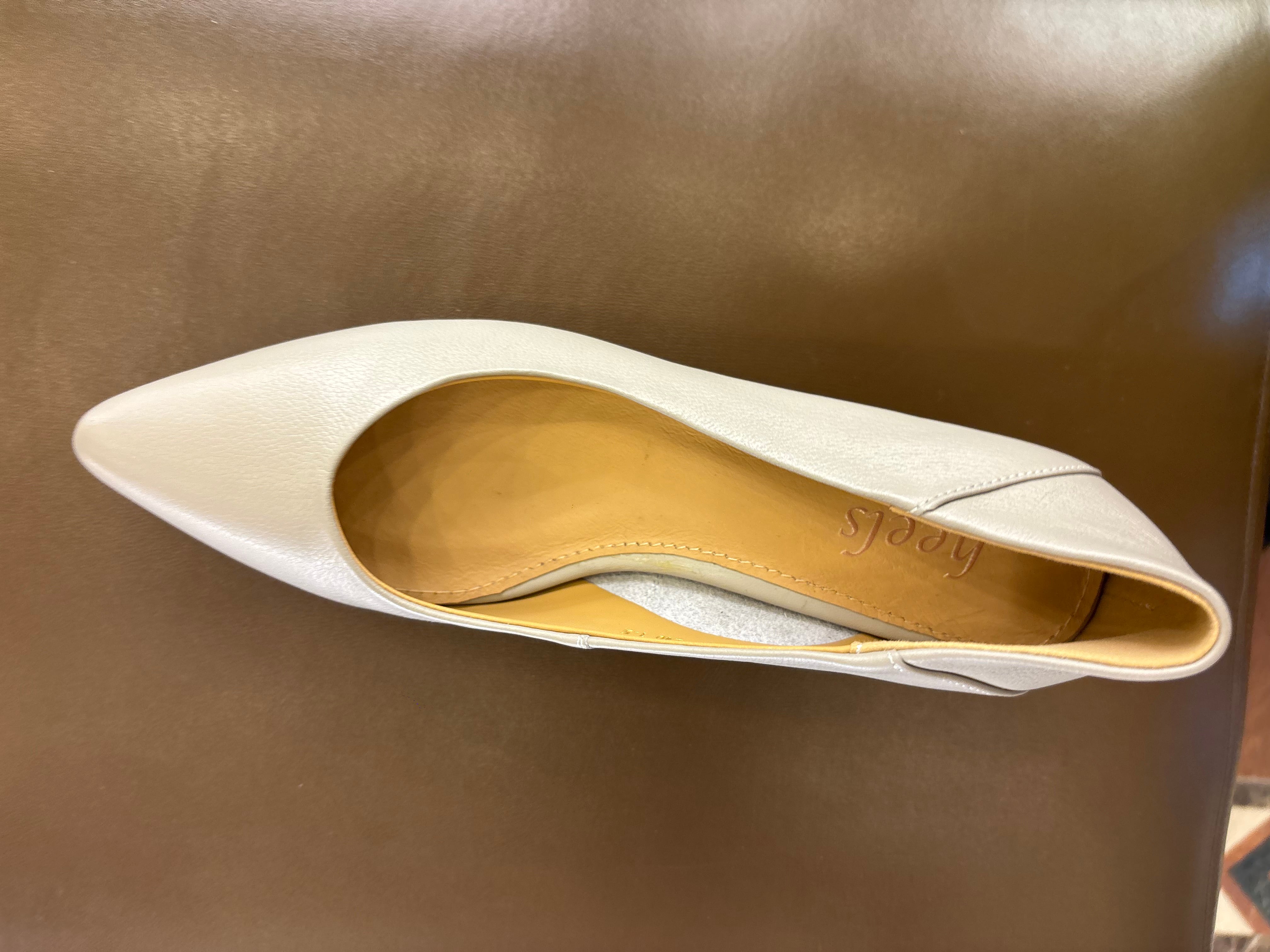 Emma 2.0 Premium Leather Kitten Heel Pumps
