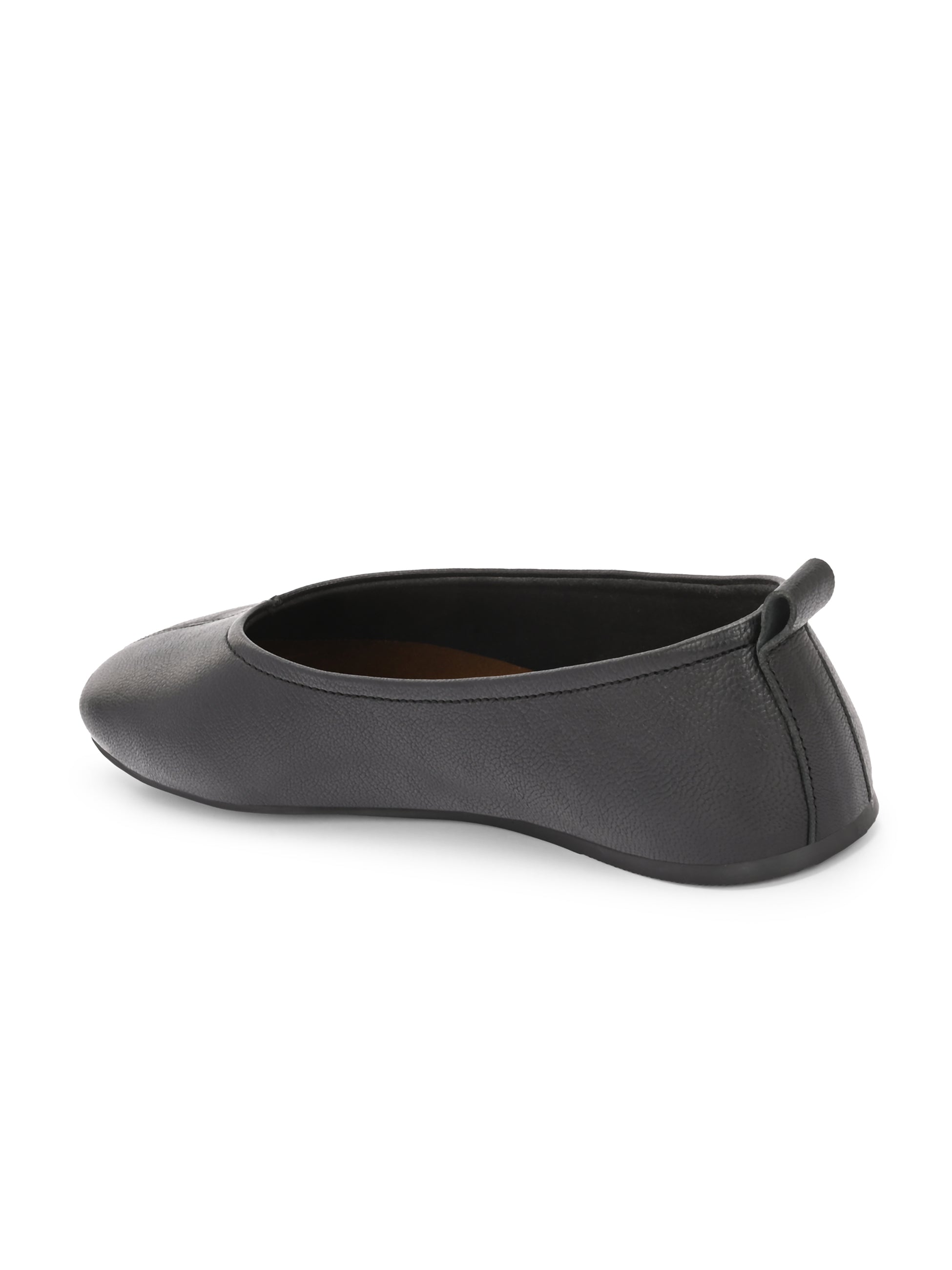 Renova Leather Cushioned Ballerinas