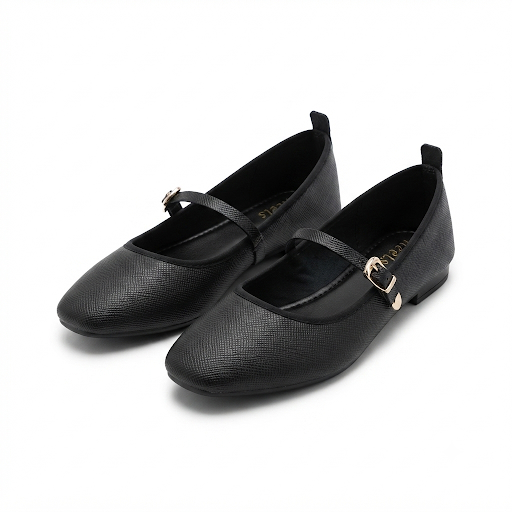 Betty Premium Vegan Mary Jane Ballerinas