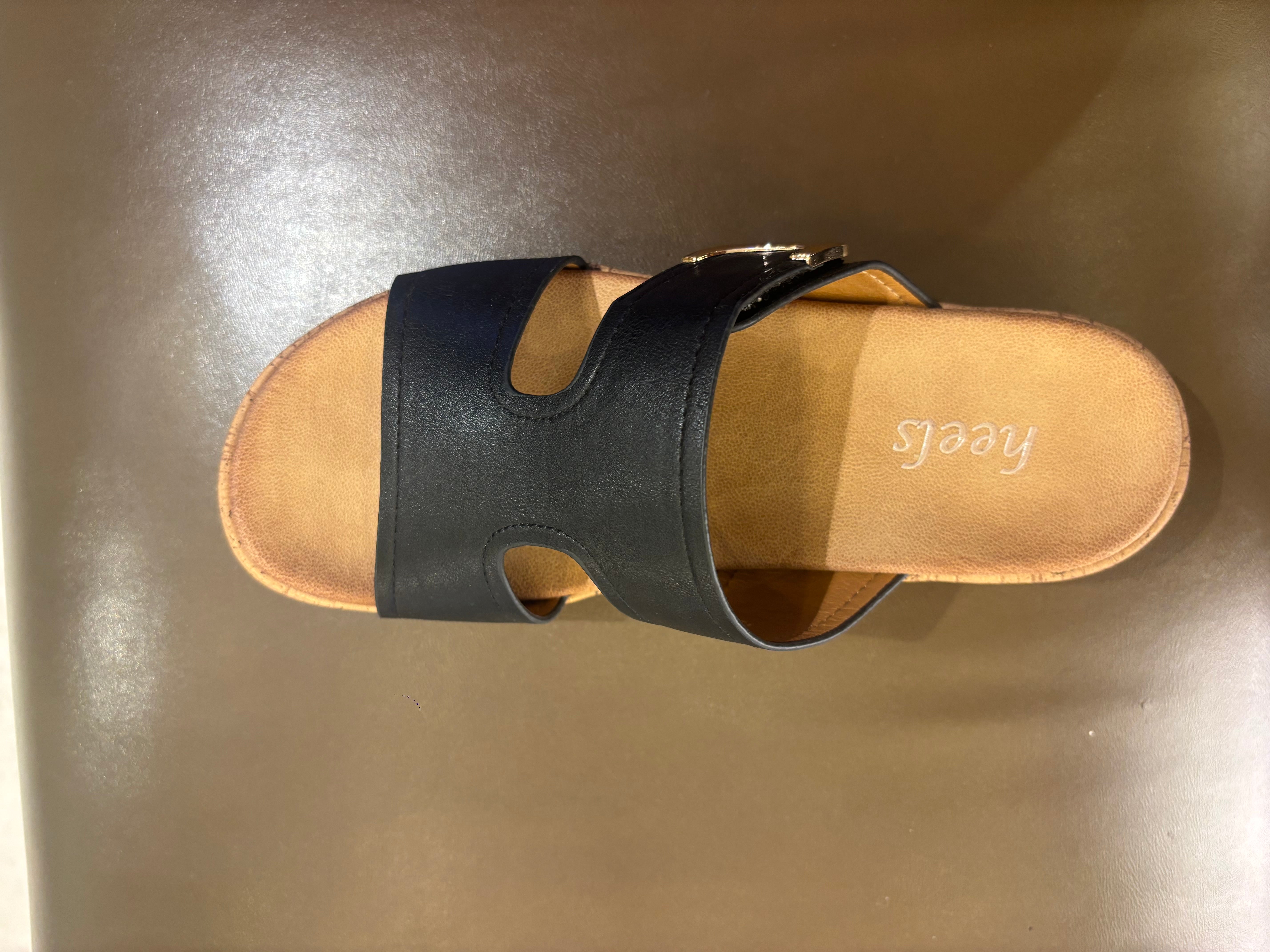 Belinda Comfort Slippers – Cushioned Velcro Strap - The Heels India