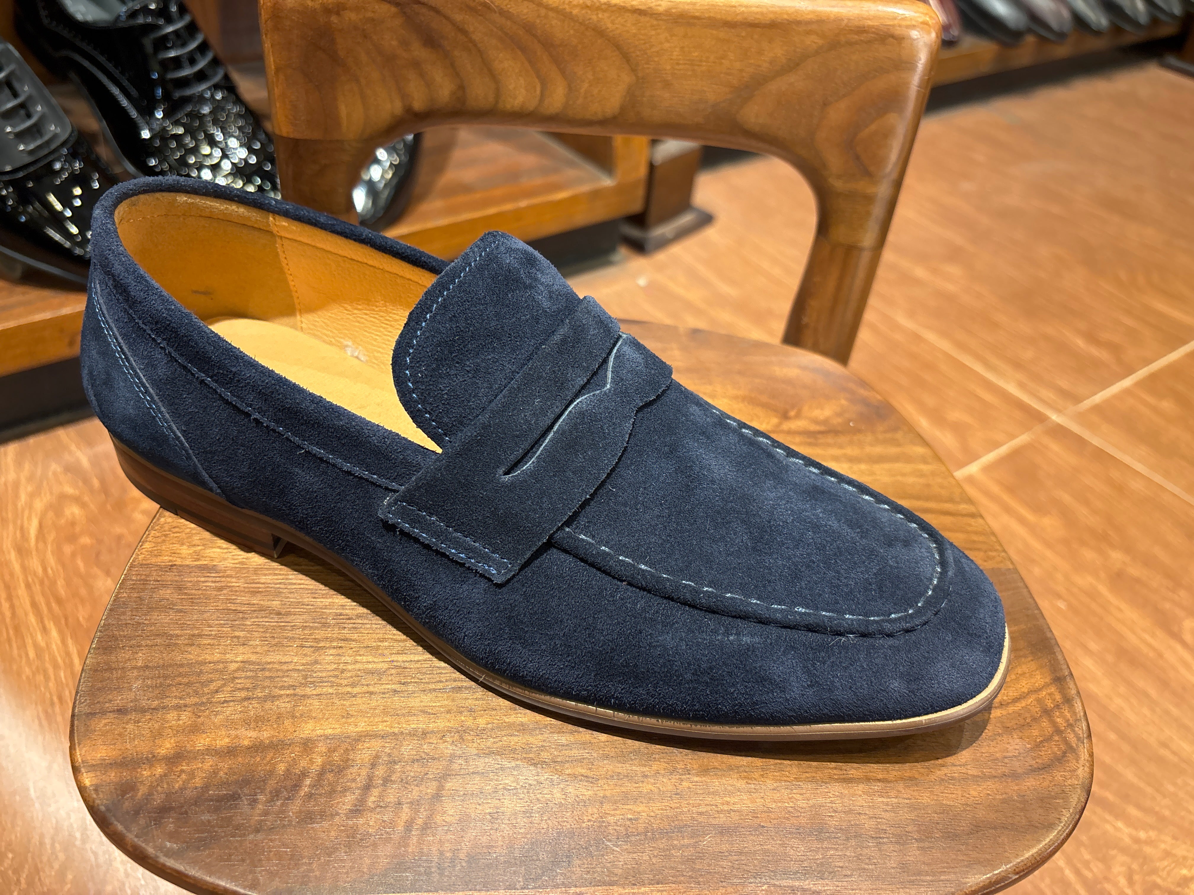 Antoine Premium Suede Leather Loafers - The Heels India