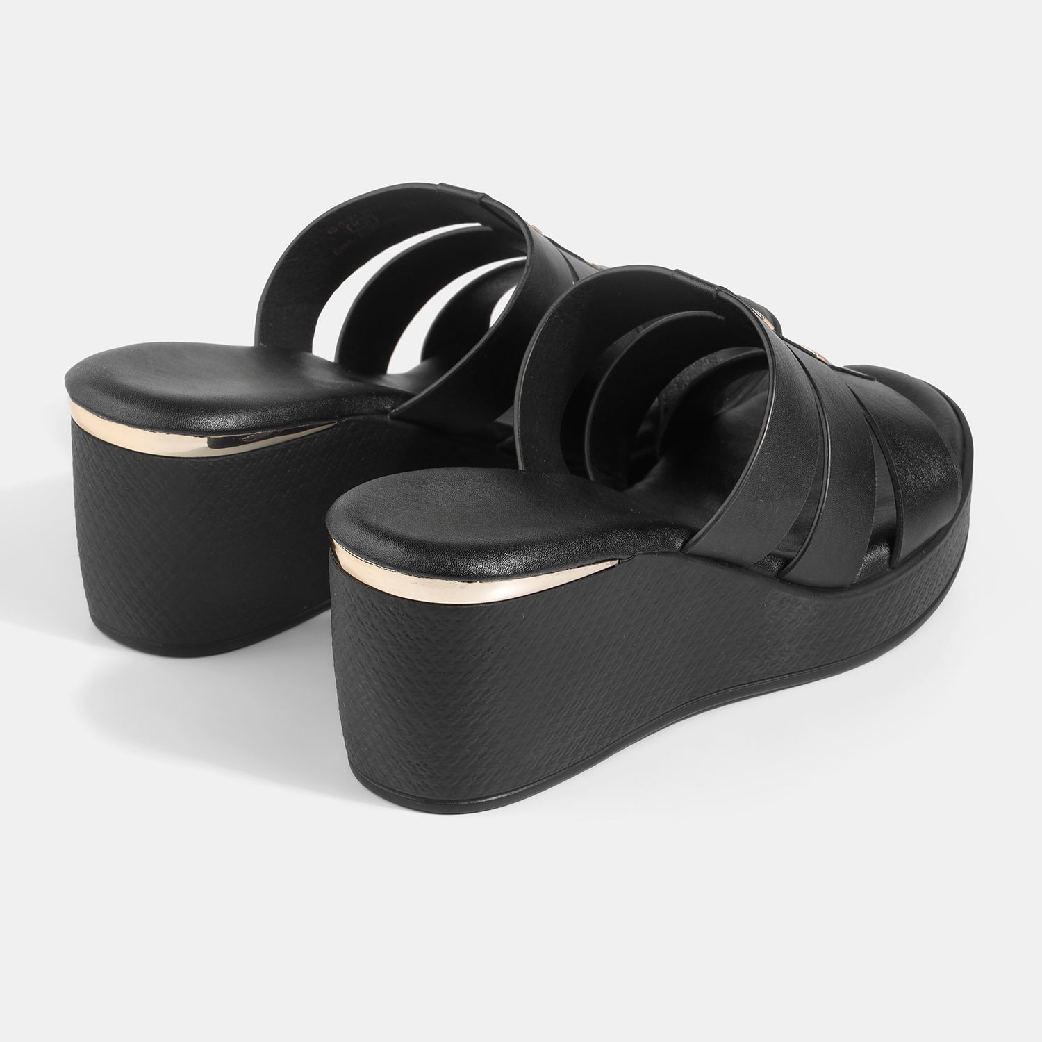 Sydney Wedge Strap Heels