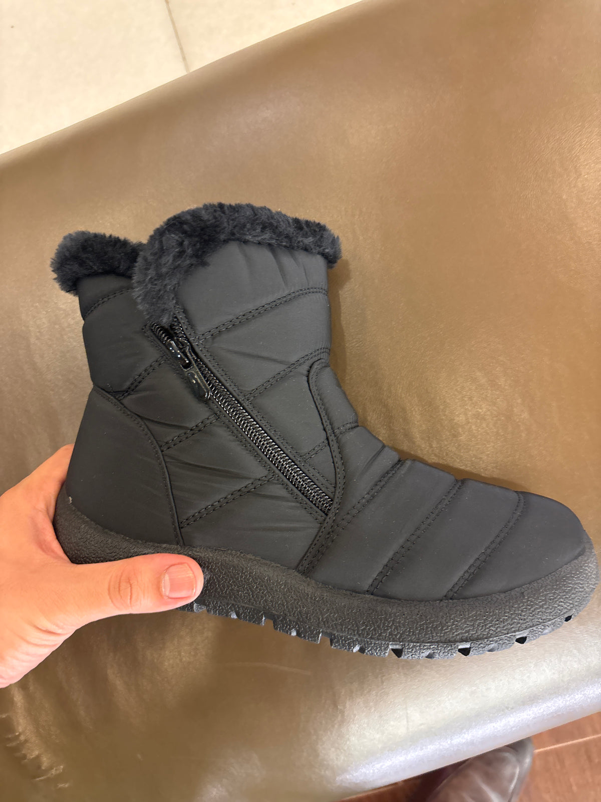 Sloane Ankle Fur Boots
