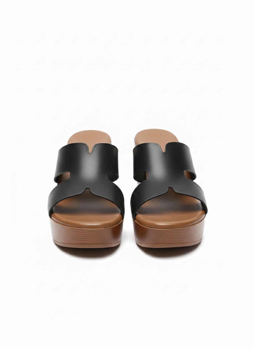 Carlita Casual Wedge Slip On Platform Heels - The Heels India