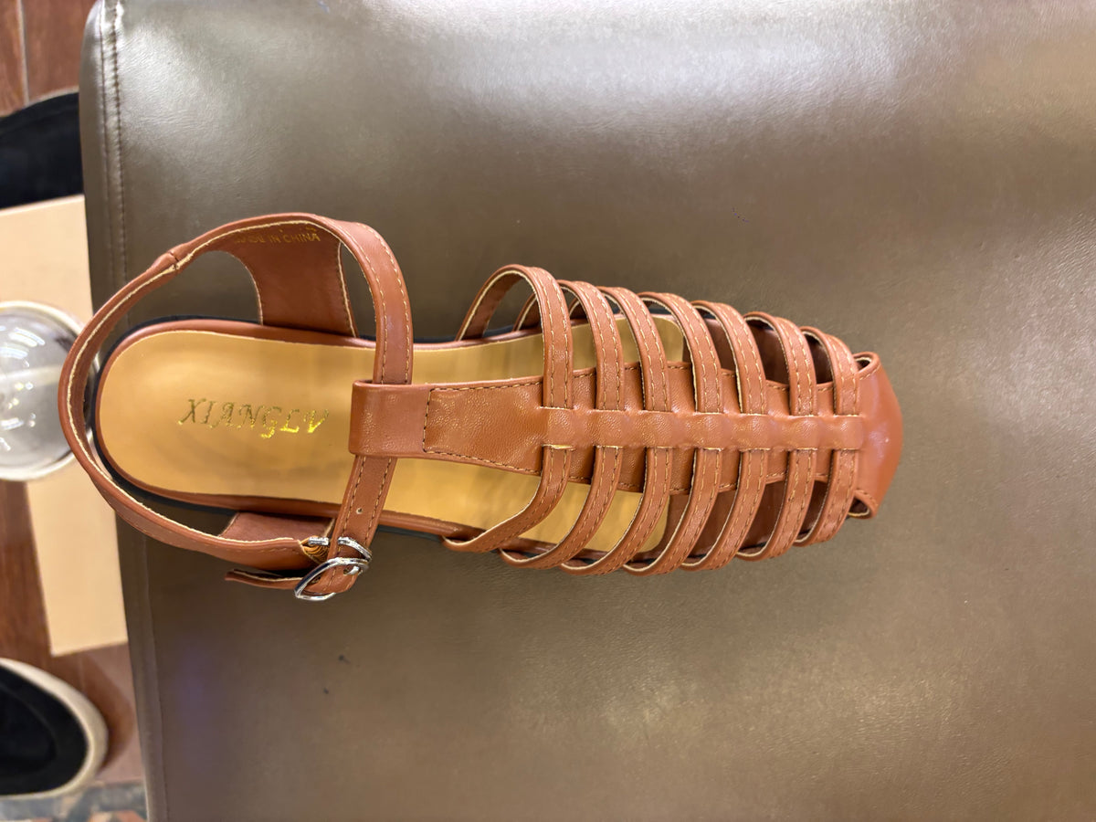 Kiera Fishermen Ankle Strap Summer Sandals