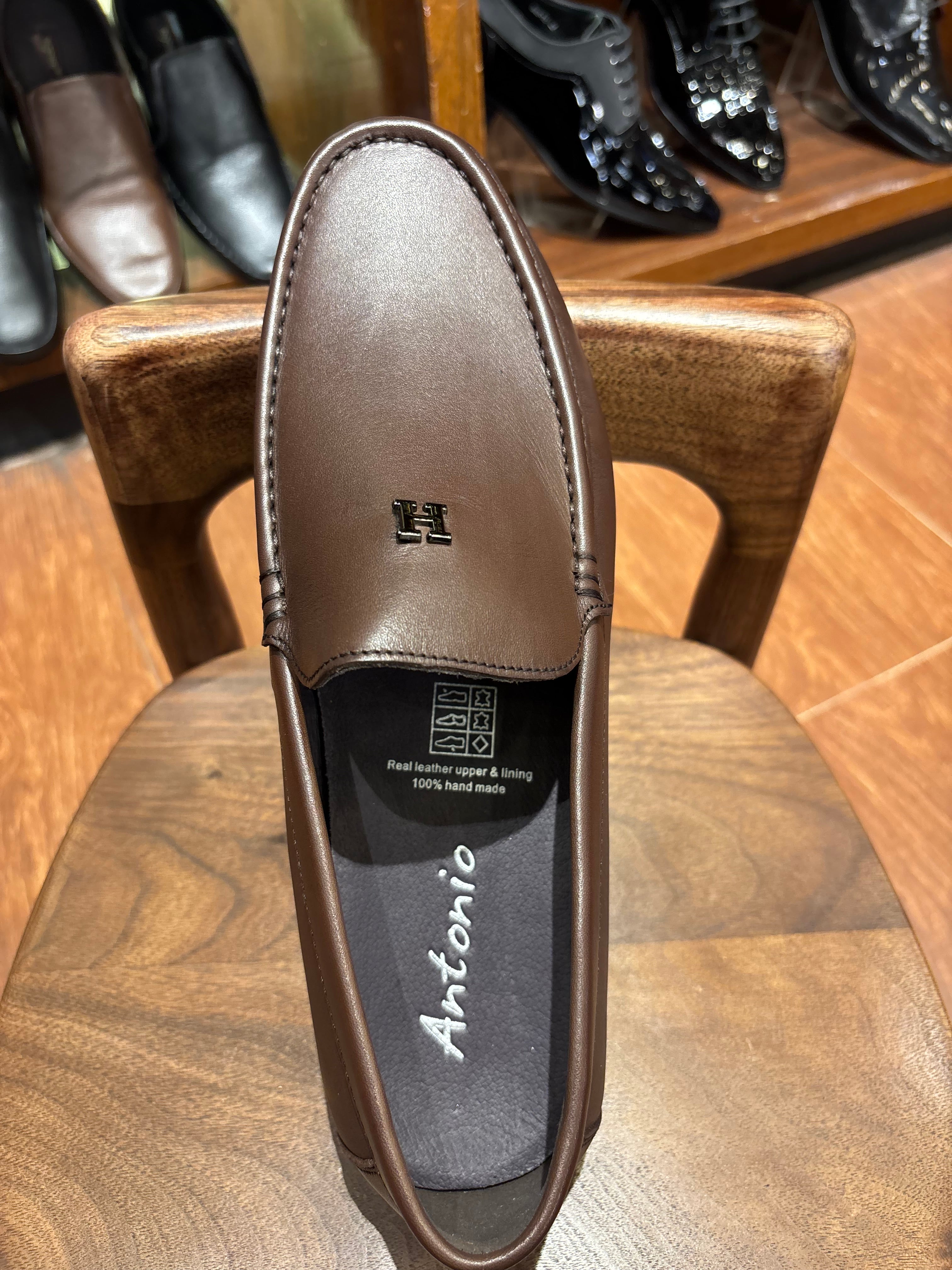 Henry Premium Leather Driving Loafers