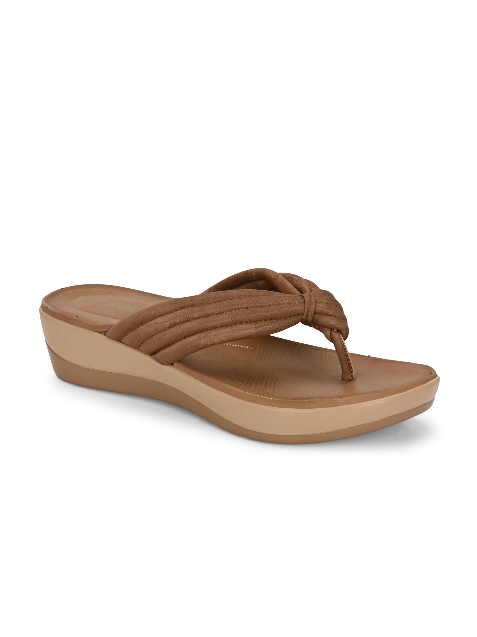 Zerina Knot V Shape Slippers