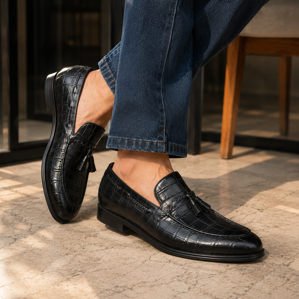 Romano Premium Tassel Leather Loafers