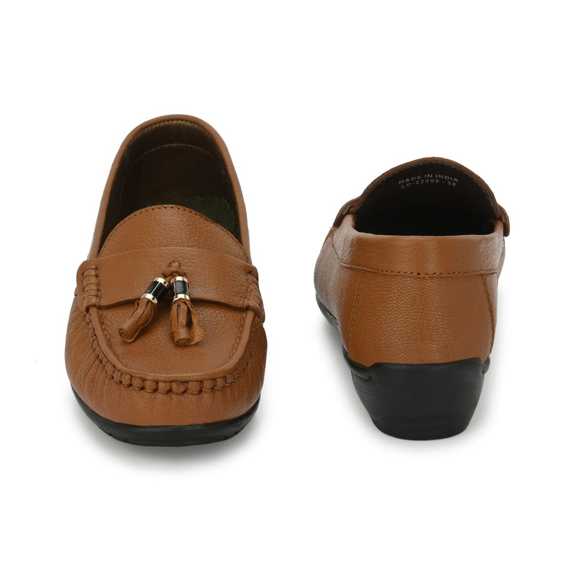 Sydney Tassel Leather Loafers - The Heels India