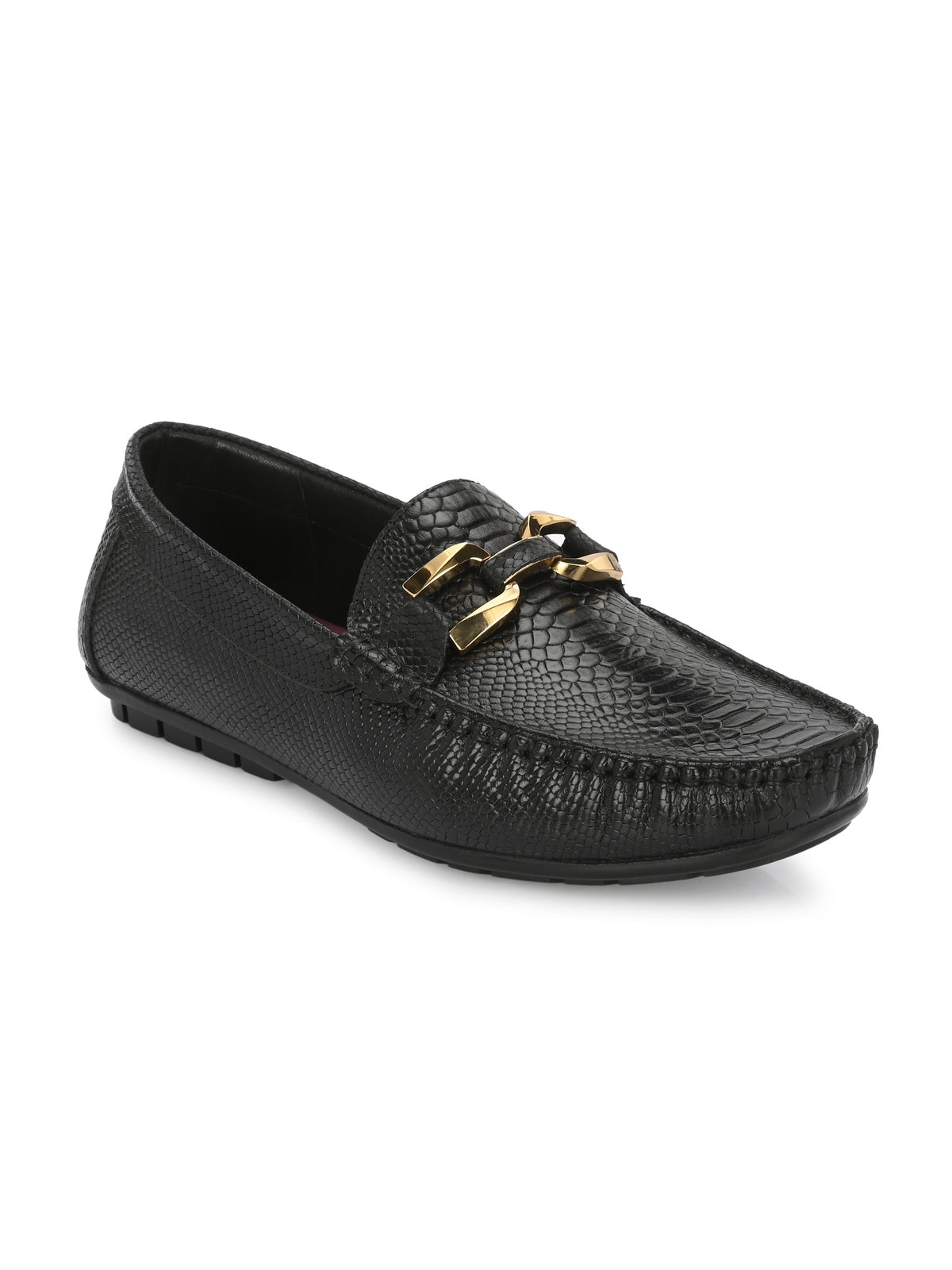 Hertz Platinum Leather Loafers - The Heels India