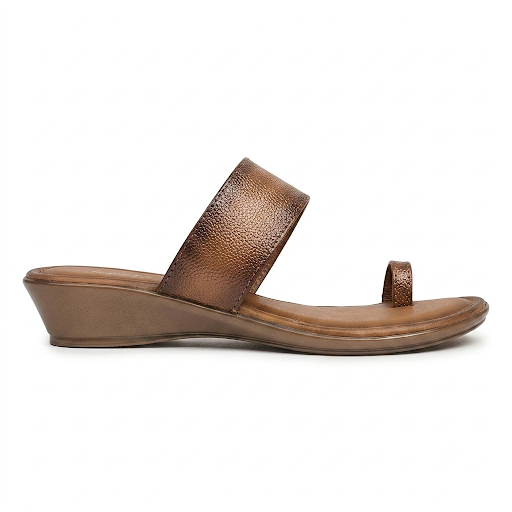 Welma Thumb Strap Leather Summer Slippers