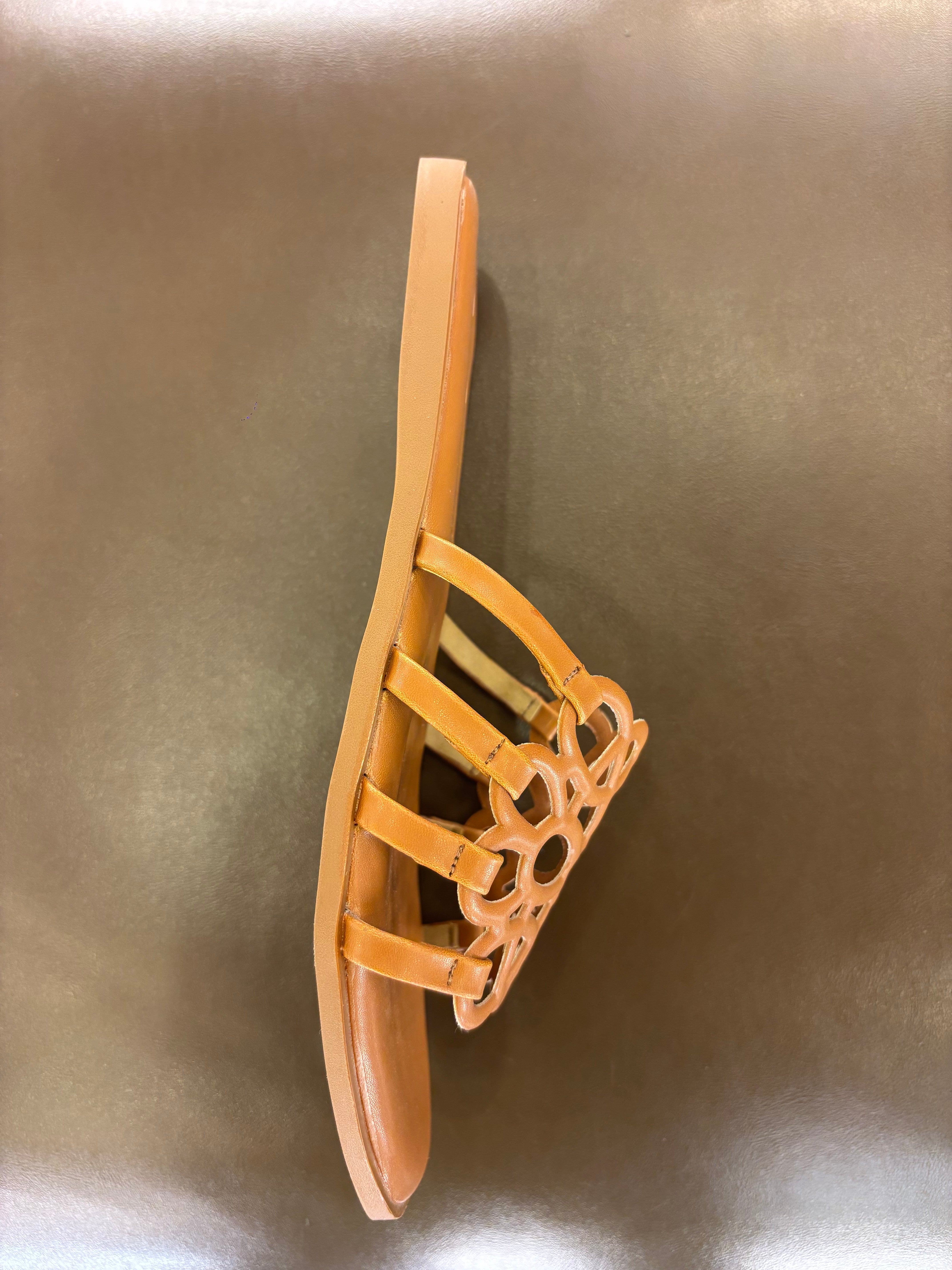 Lima Laser Cut Cushioned Summer Sliders