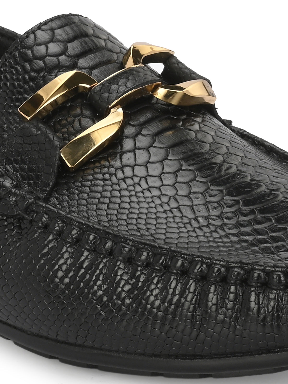 Hertz Platinum Leather Loafers - The Heels India